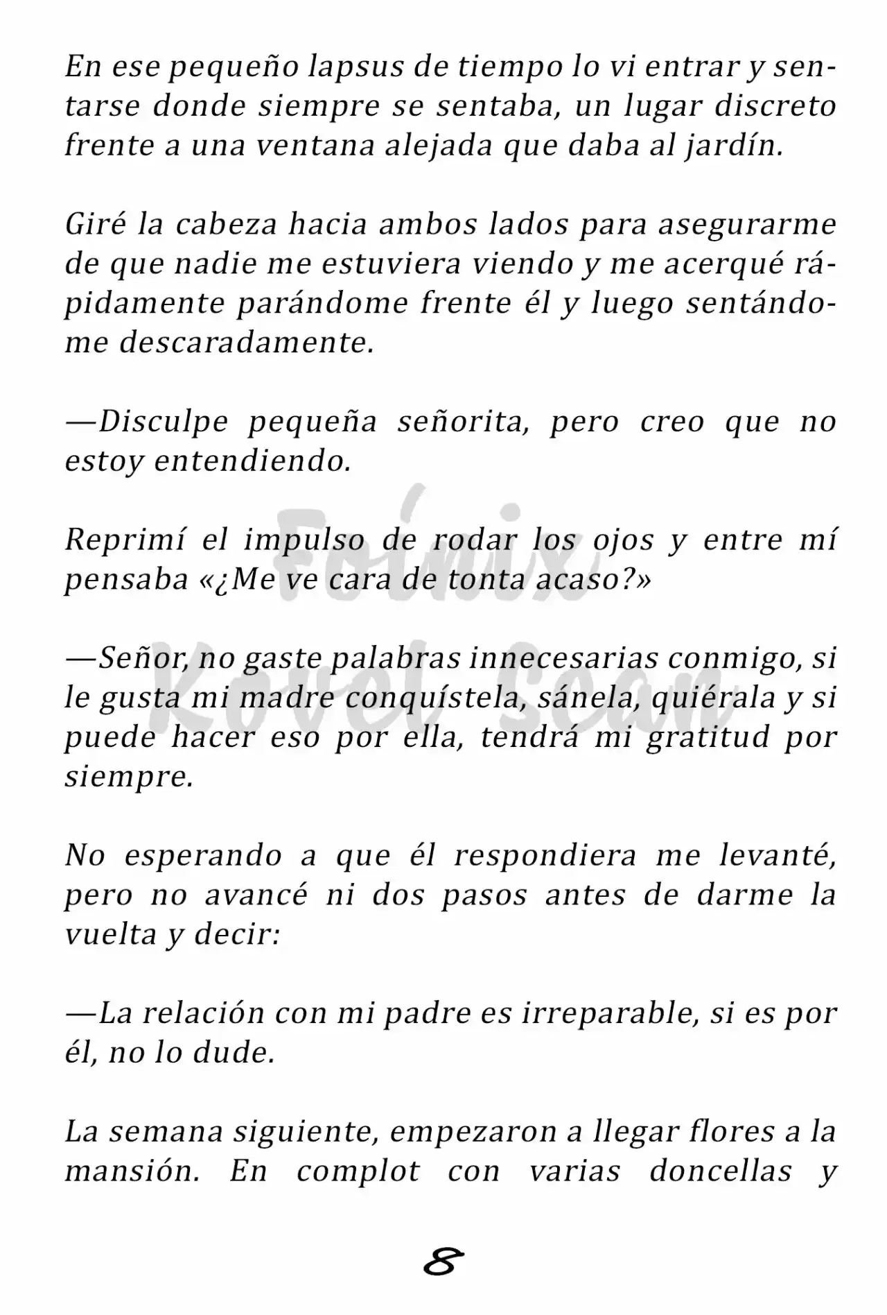 Fleur (Novela) capítulo 7, página 9