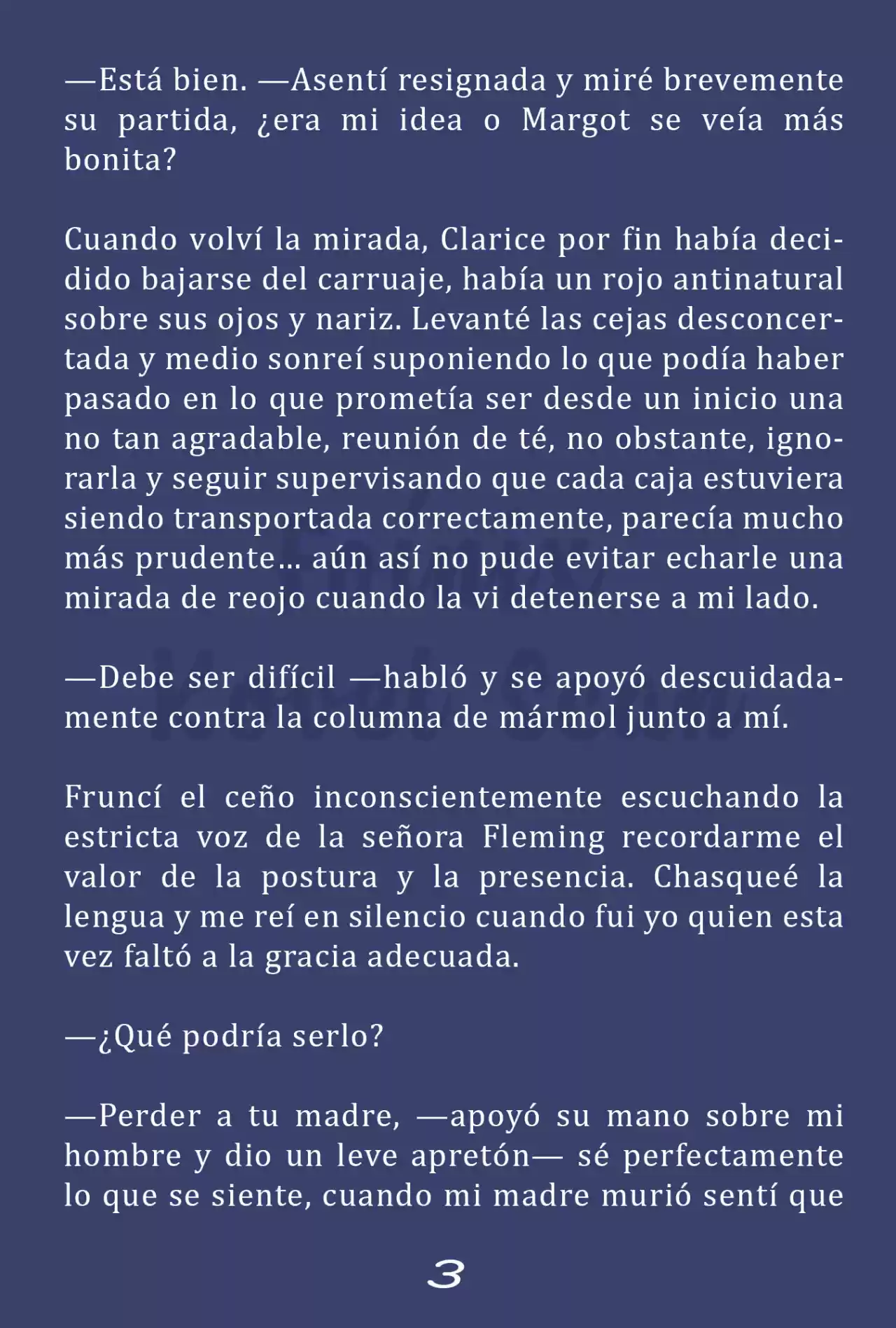 Fleur (Novela) capítulo 8, página 4