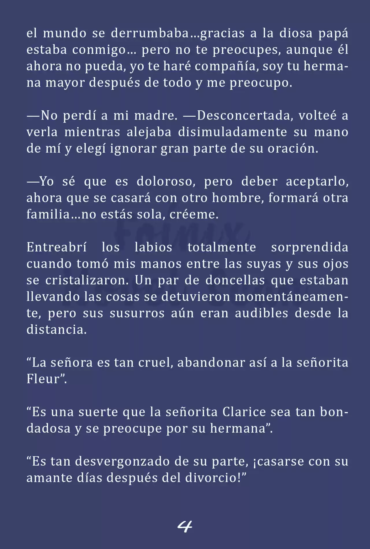 Fleur (Novela) capítulo 8, página 5