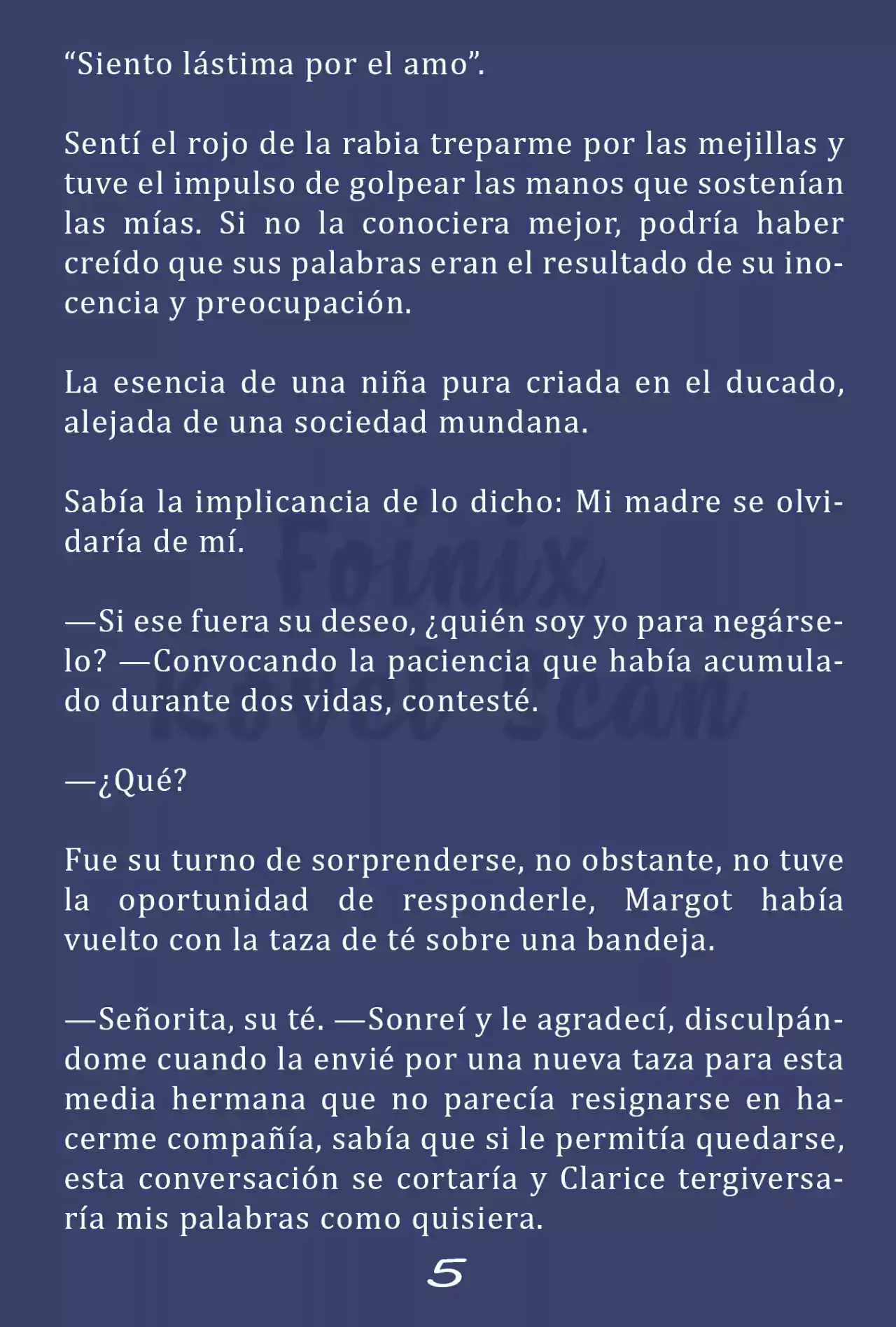 Fleur (Novela) capítulo 8, página 6