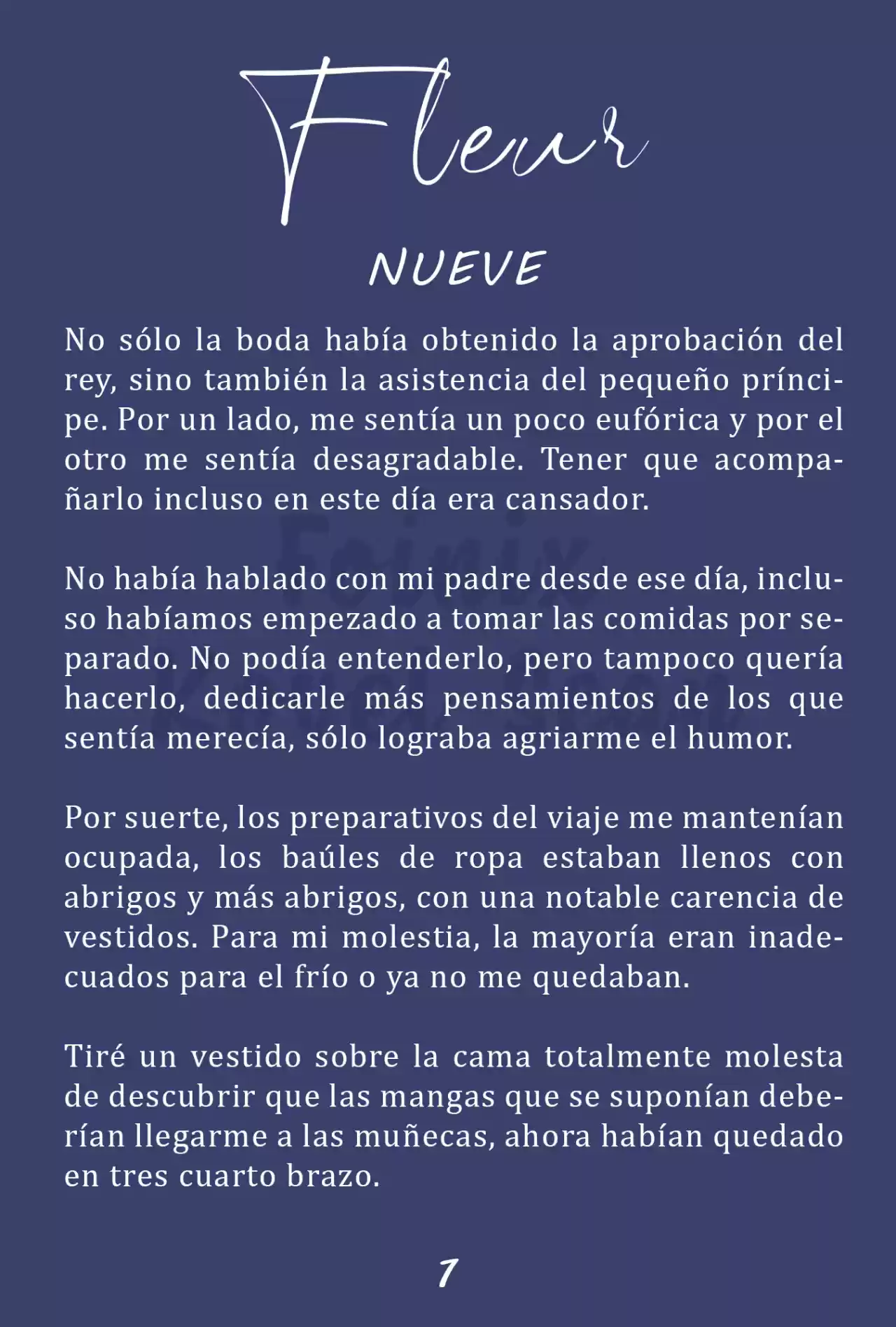 Fleur (Novela) capítulo 9, página 2