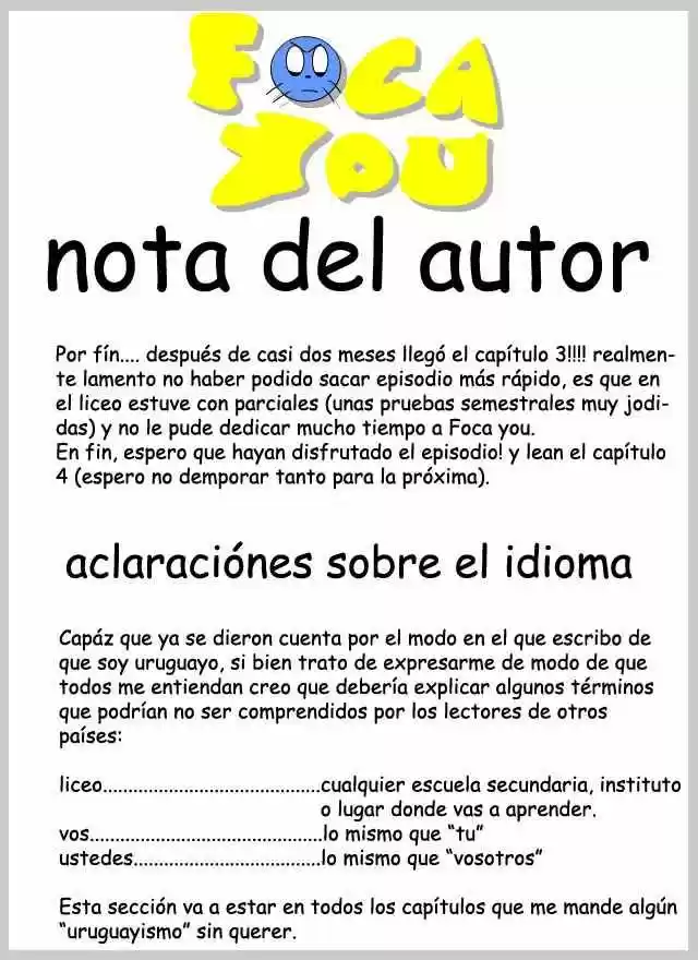 Foca You capítulo 3, página 18