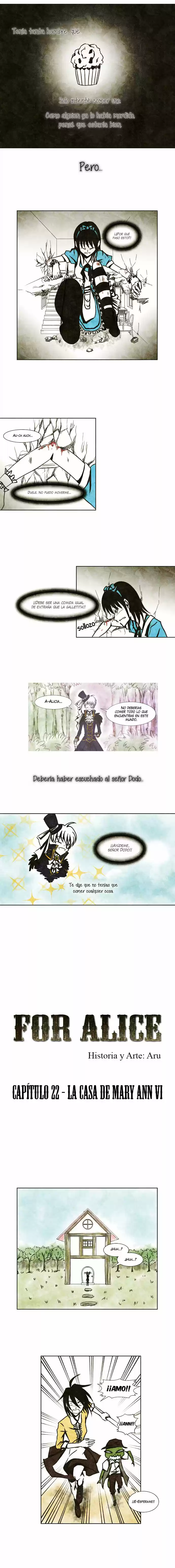 For Alice capítulo 22, página 3