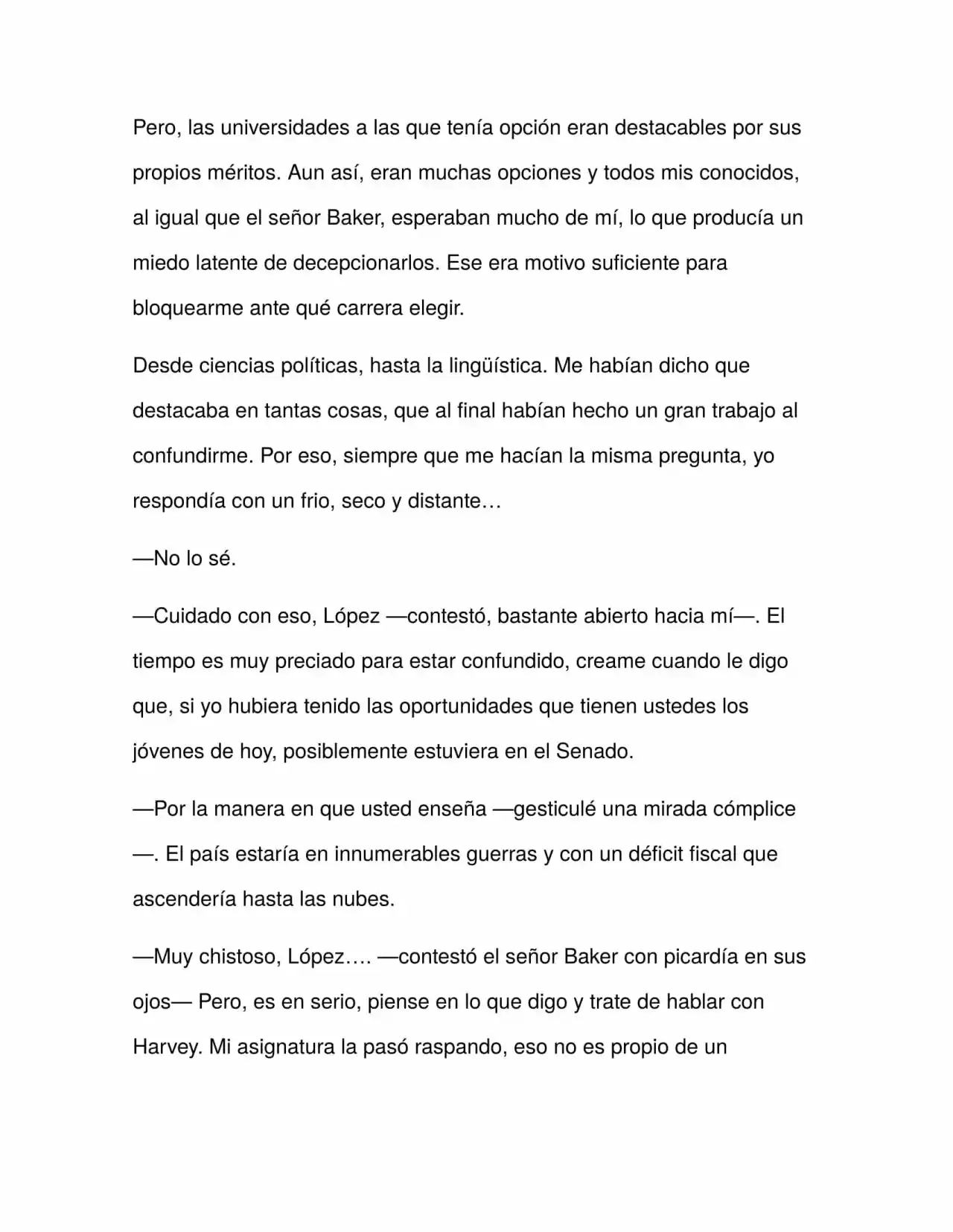 Forasteros (Novela) capítulo 1, página 4
