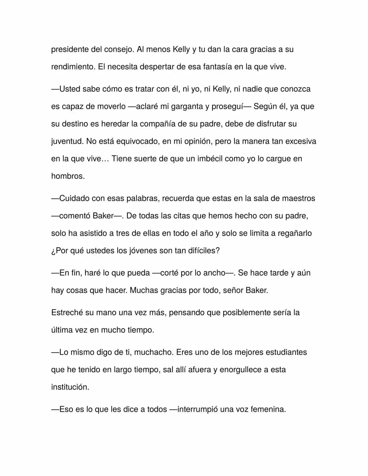 Forasteros (Novela) capítulo 1, página 5