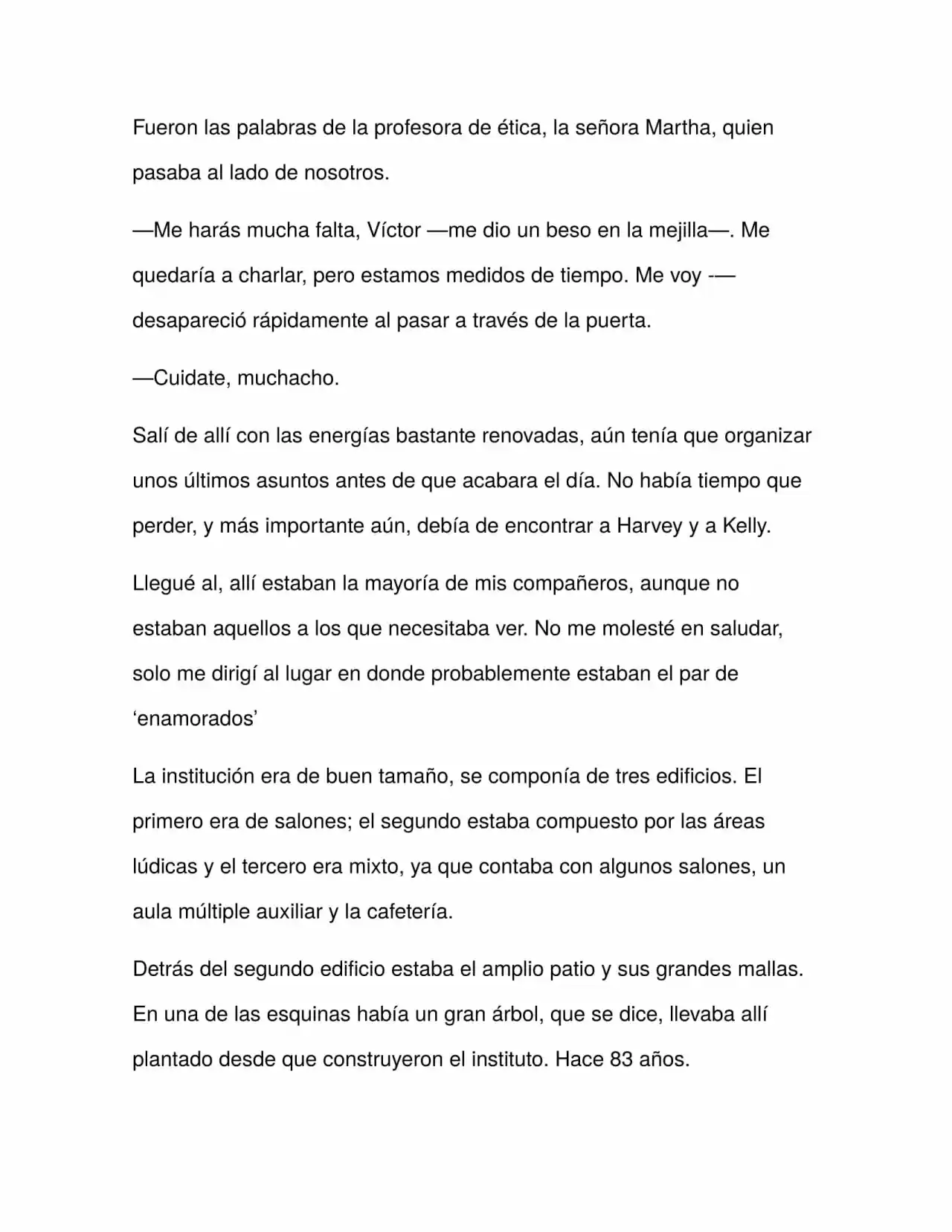 Forasteros (Novela) capítulo 1, página 6