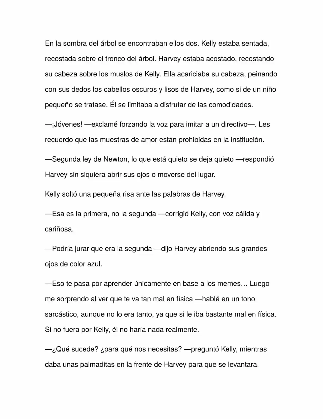 Forasteros (Novela) capítulo 1, página 7