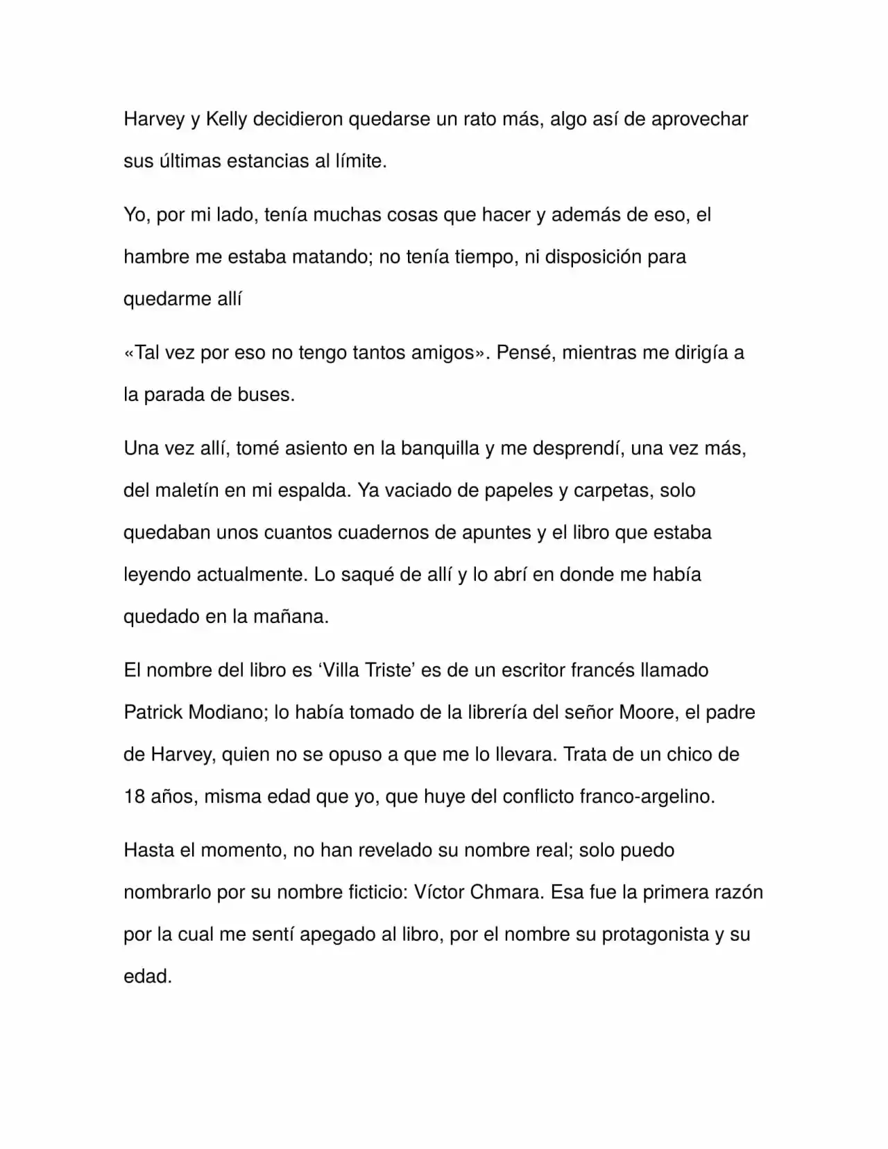Forasteros (Novela) capítulo 1, página 12