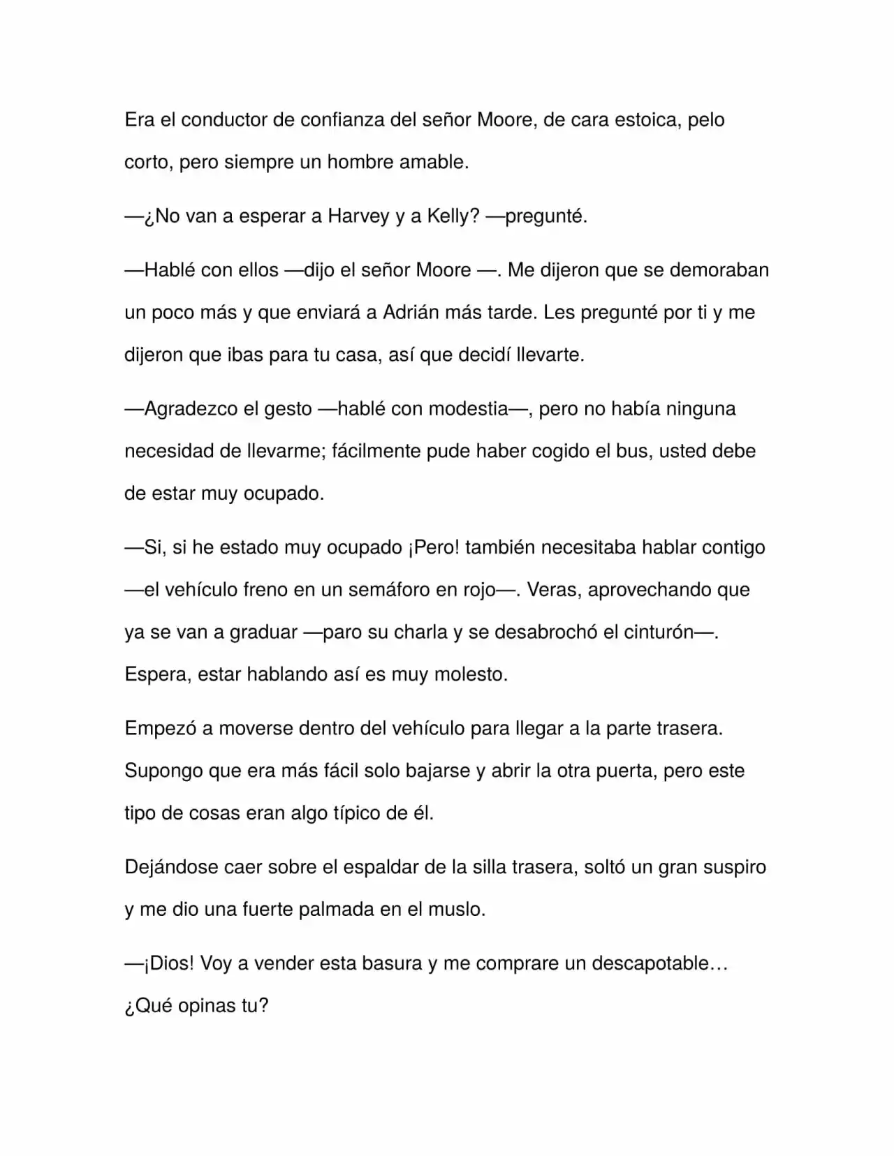 Forasteros (Novela) capítulo 1, página 15
