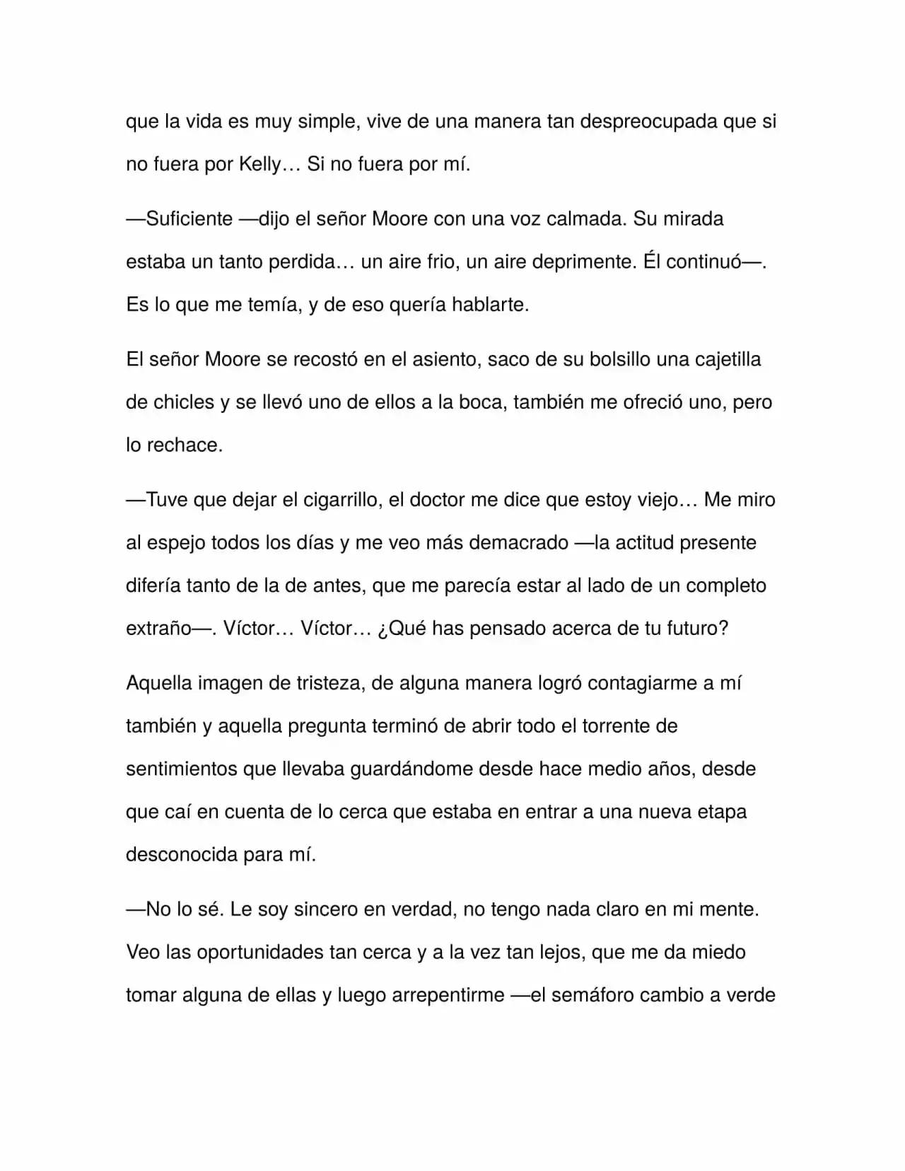 Forasteros (Novela) capítulo 1, página 17