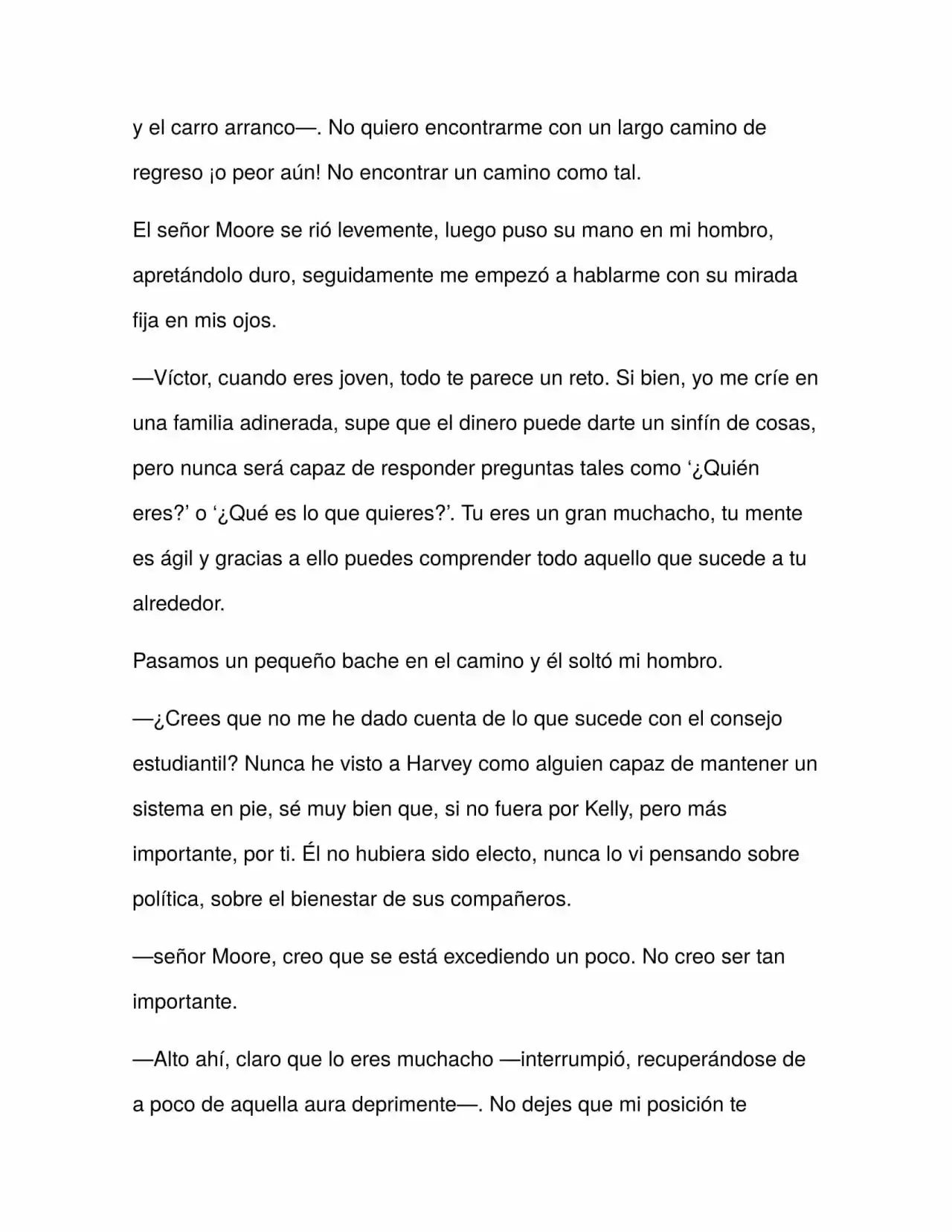Forasteros (Novela) capítulo 1, página 18