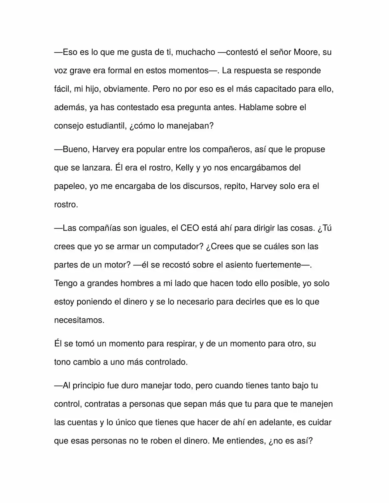 Forasteros (Novela) capítulo 1, página 20