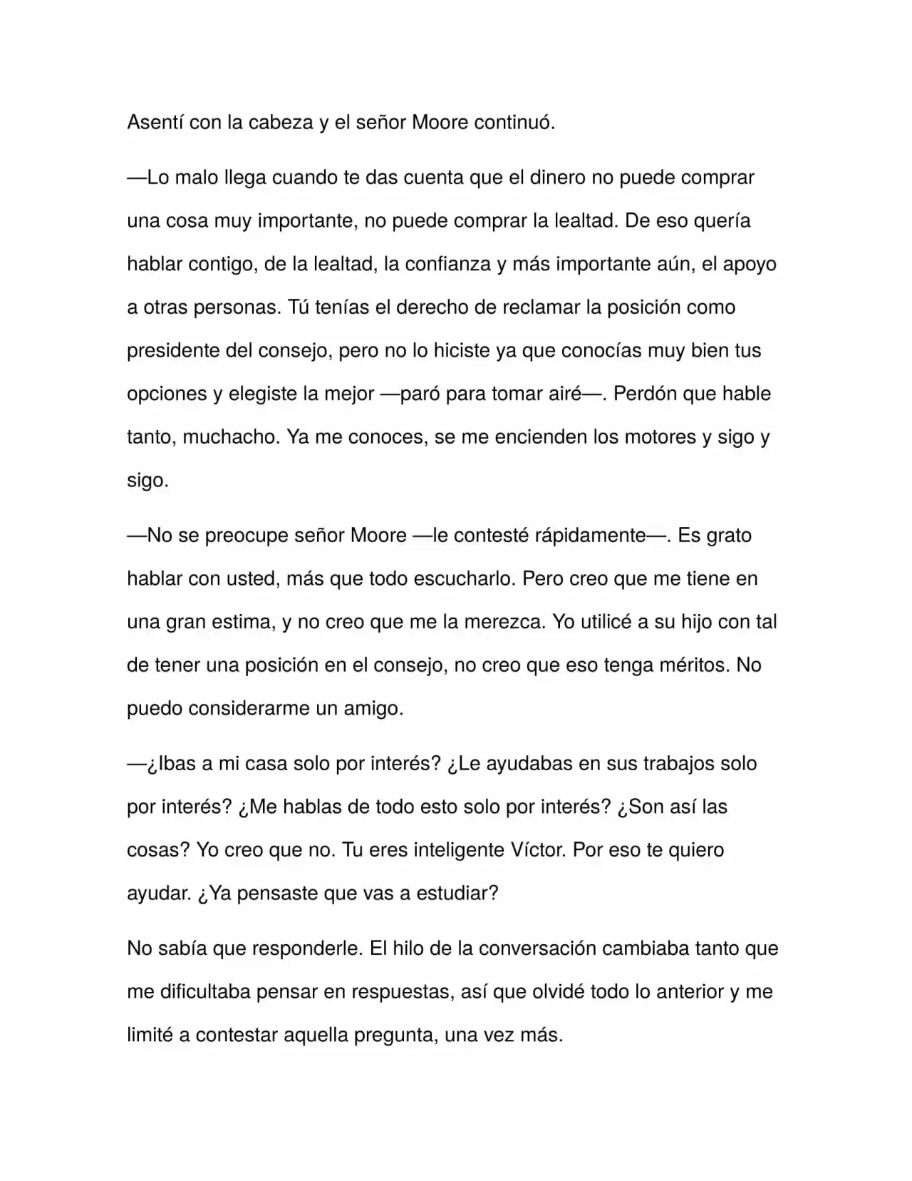 Forasteros (Novela) capítulo 1, página 21