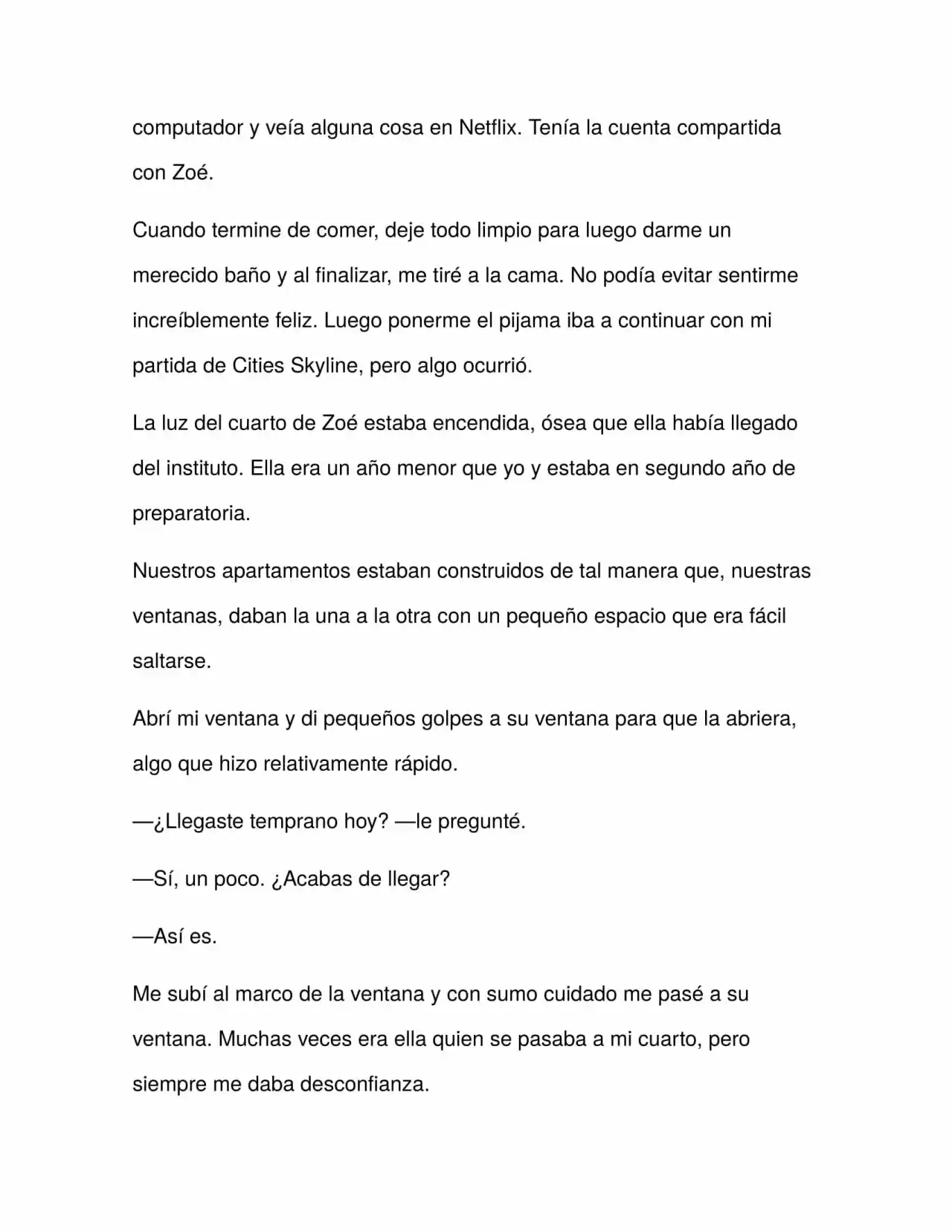 Forasteros (Novela) capítulo 1, página 26
