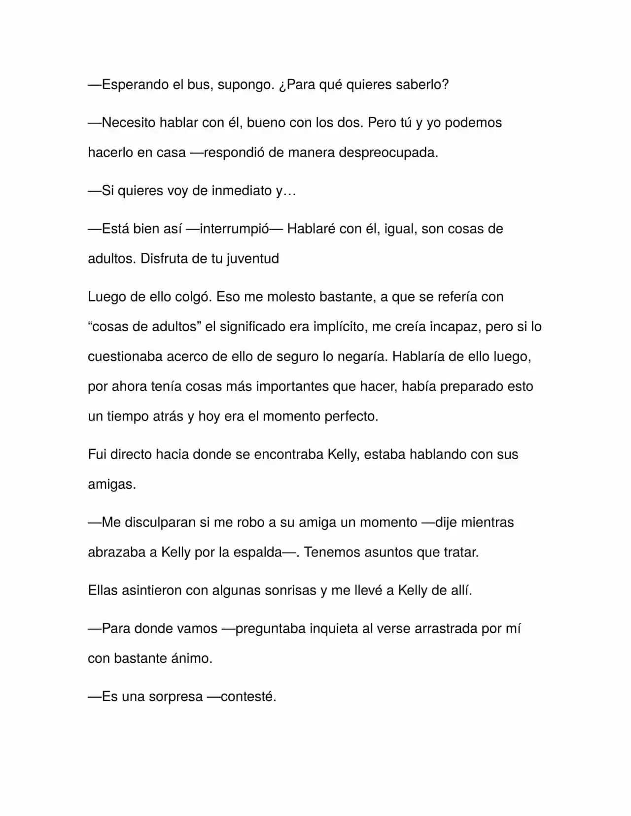 Forasteros (Novela) capítulo 2, página 8