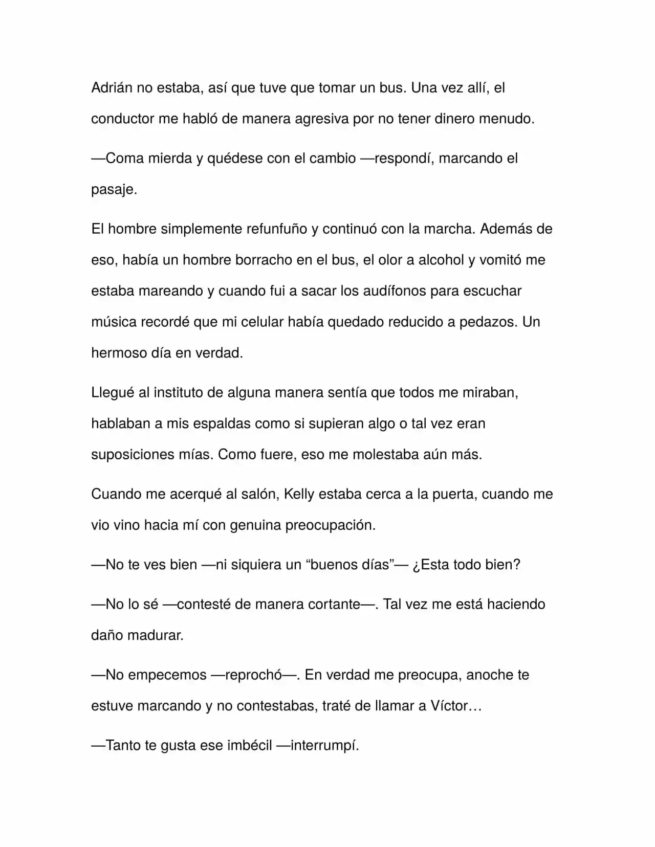 Forasteros (Novela) capítulo 2, página 19