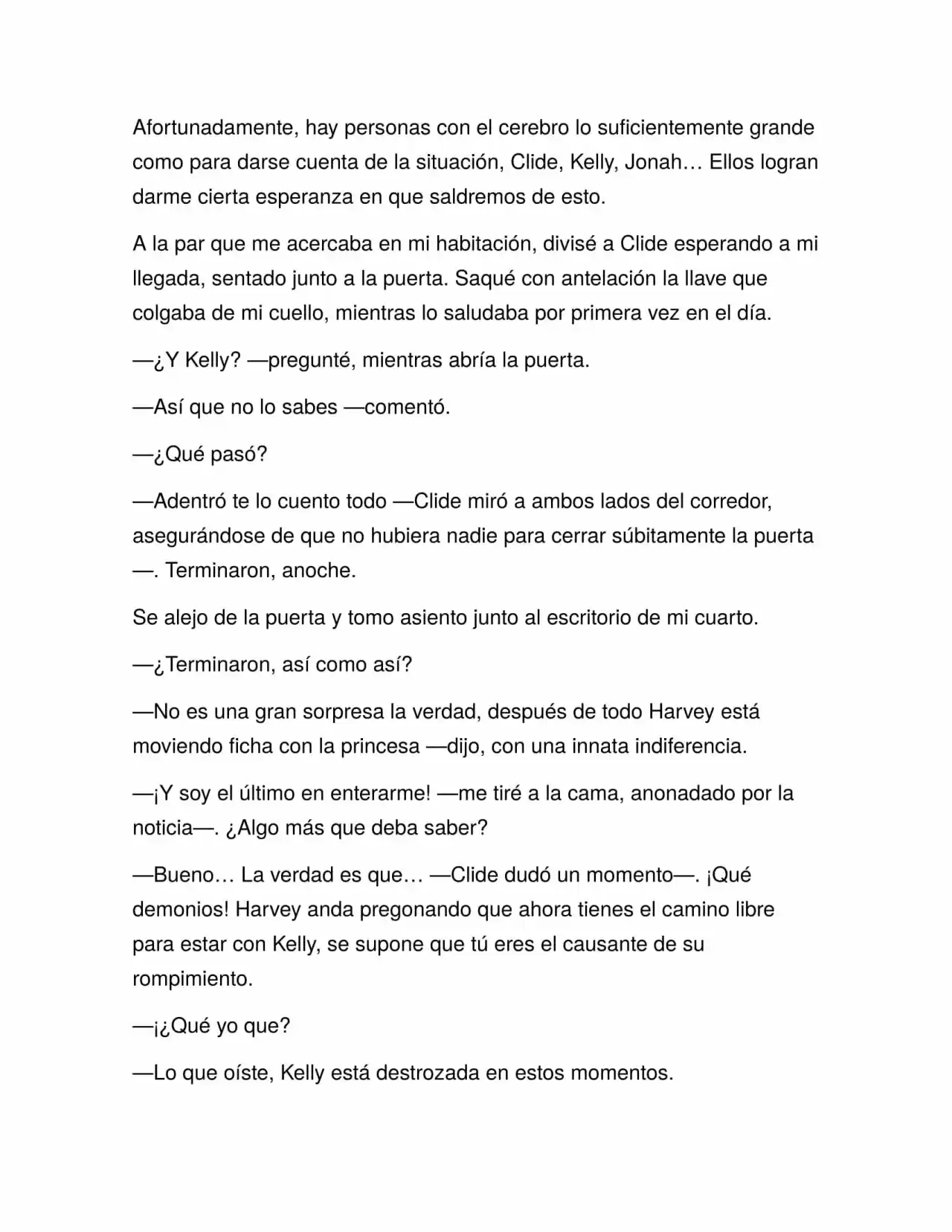 Forasteros (Novela) capítulo 3, página 5