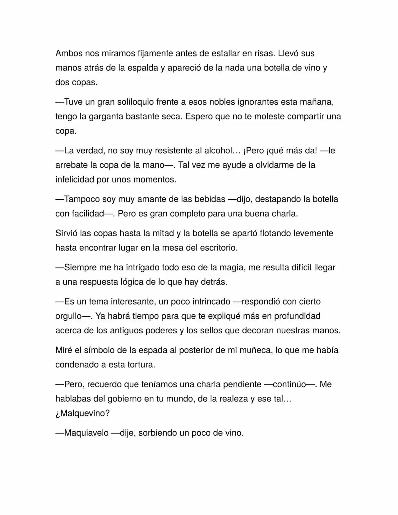 Forasteros (Novela) capítulo 3, página 10