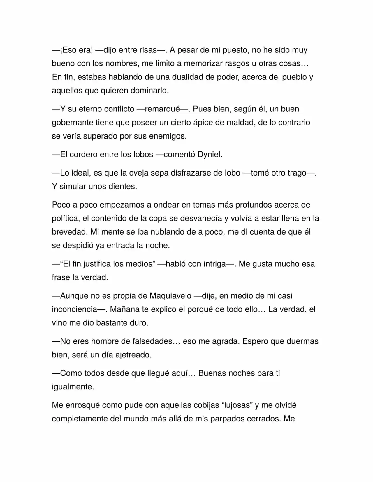 Forasteros (Novela) capítulo 3, página 11