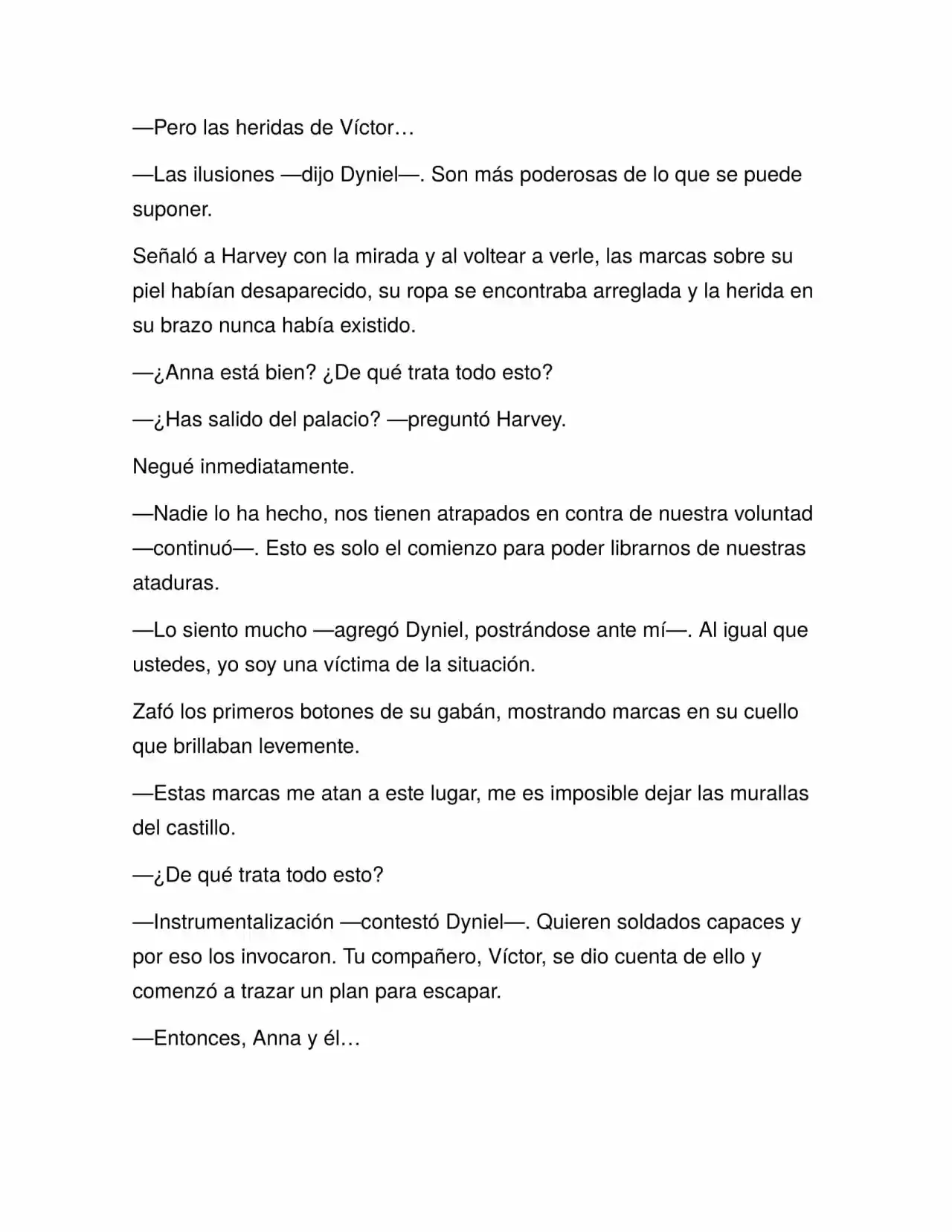 Forasteros (Novela) capítulo 4, página 4