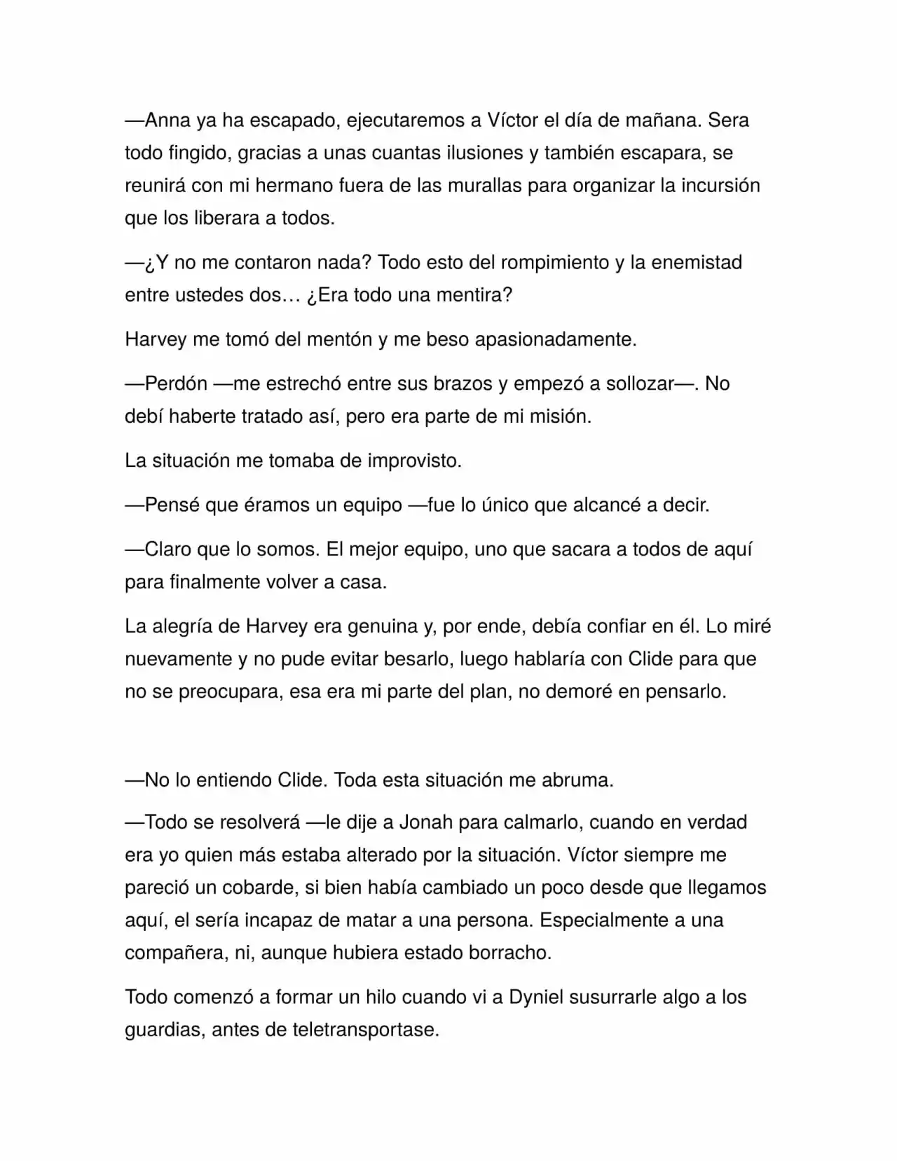 Forasteros (Novela) capítulo 4, página 5