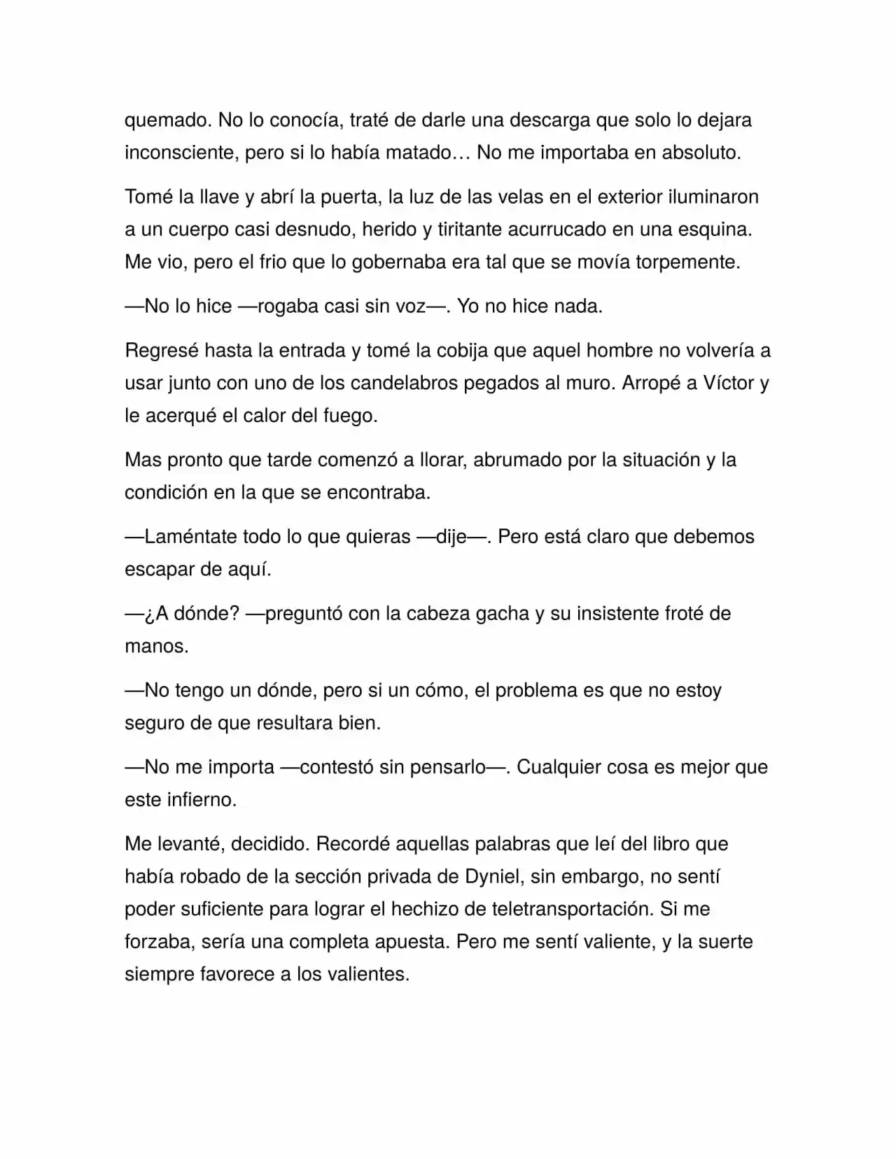 Forasteros (Novela) capítulo 4, página 9