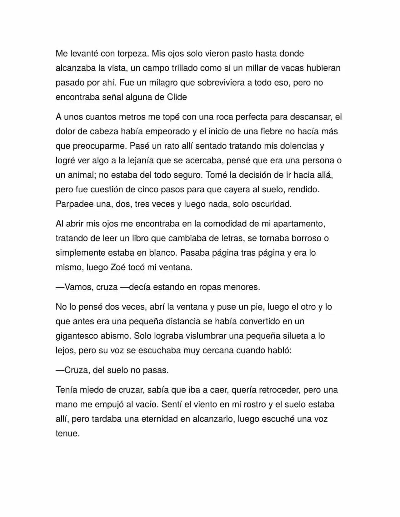 Forasteros (Novela) capítulo 5, página 2