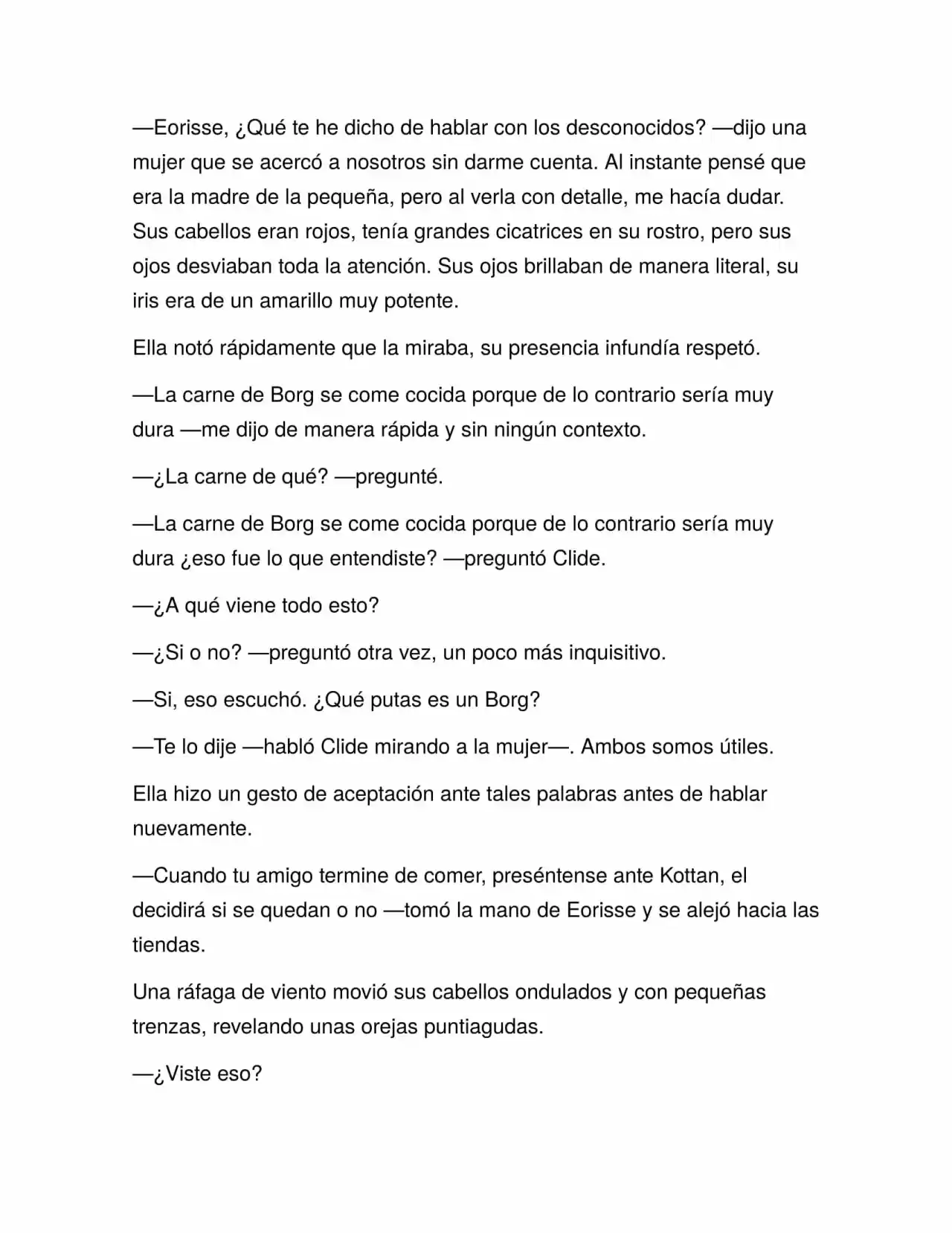 Forasteros (Novela) capítulo 5, página 5