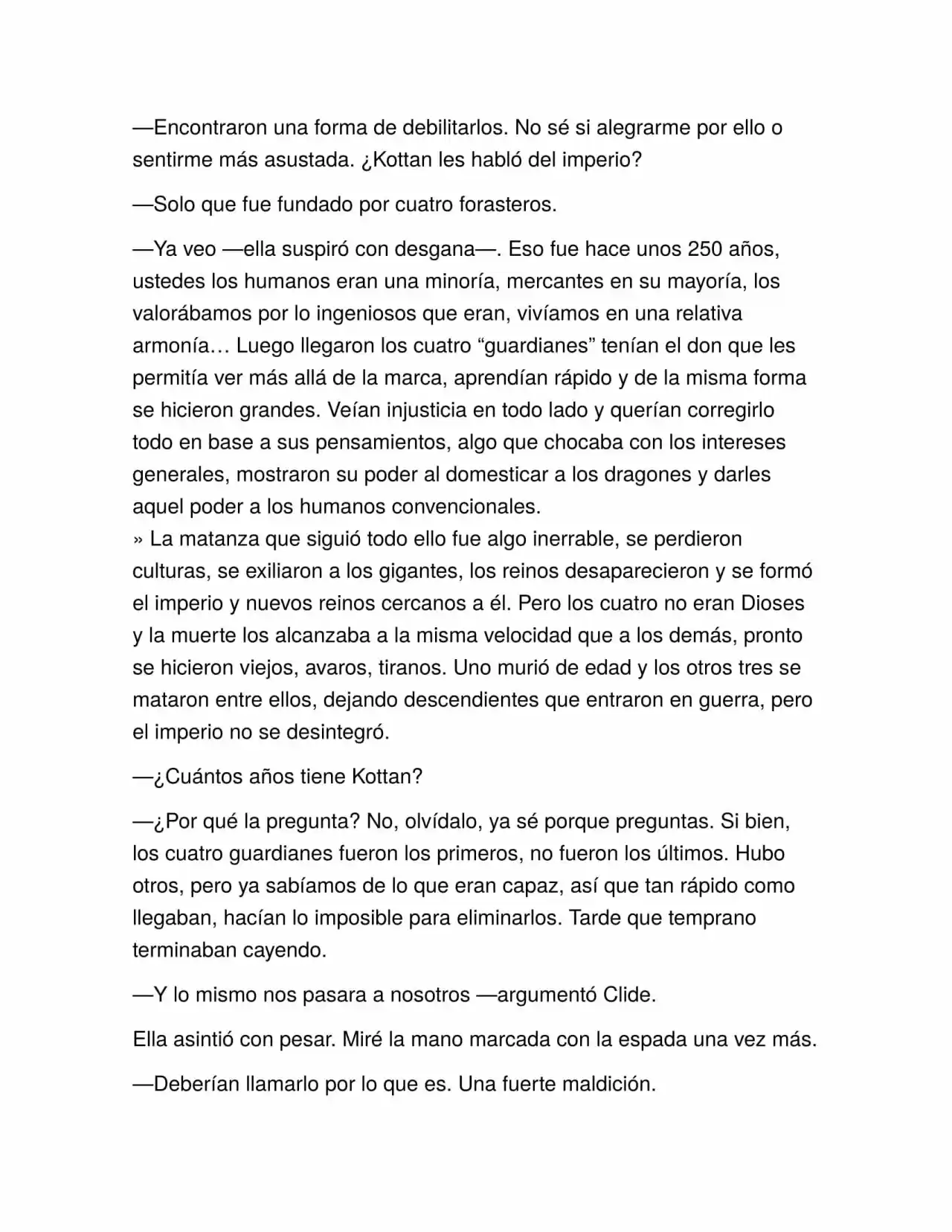 Forasteros (Novela) capítulo 5, página 11