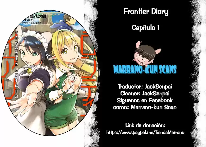 Frontier Diary capítulo 1, página 1