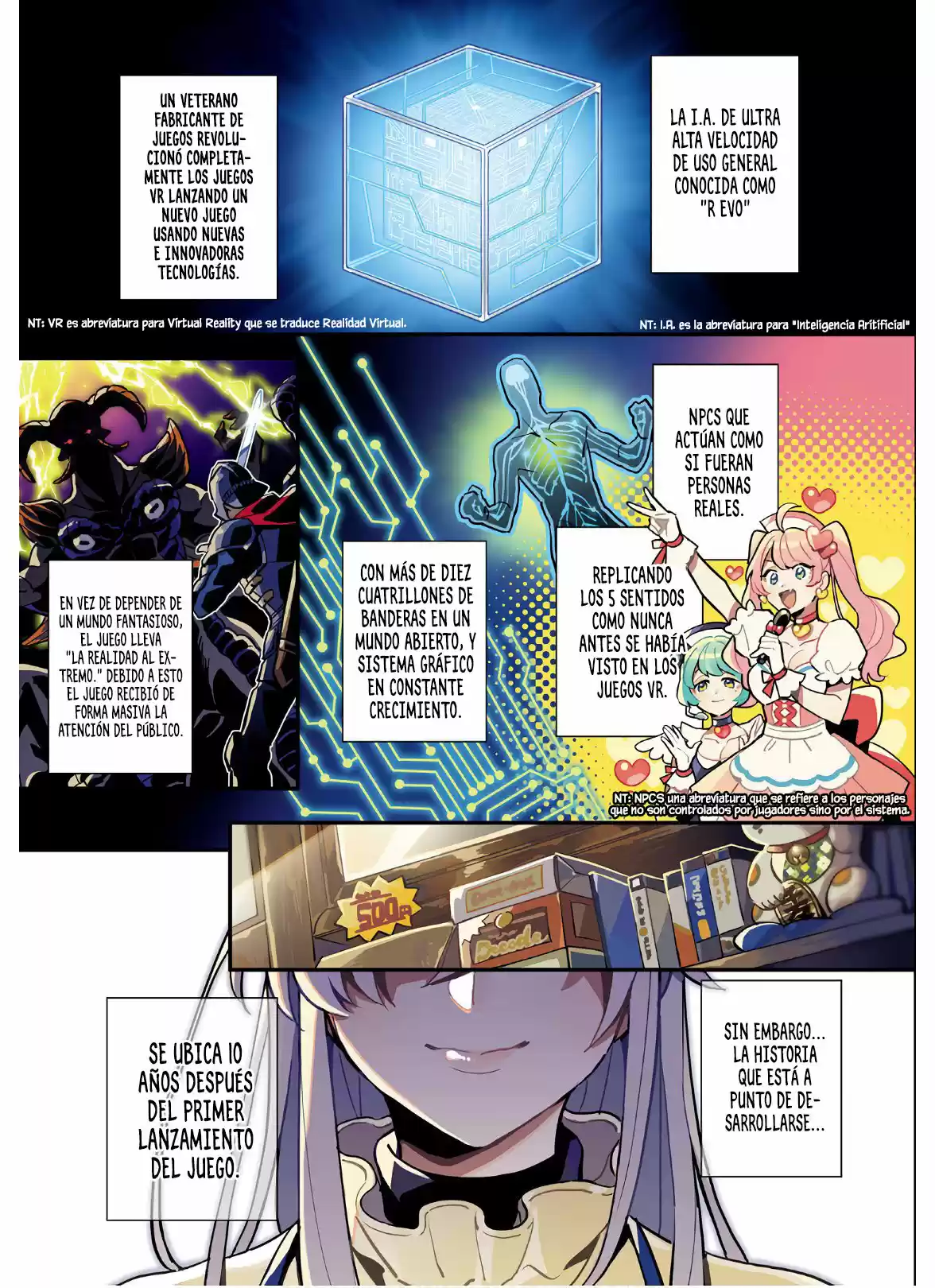 Full Dive RPG capítulo 1, página 3