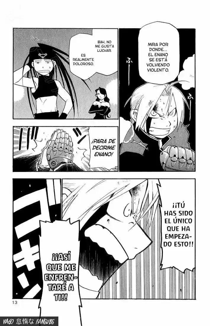 Fullmetal Alchemist capítulo 13, página 12