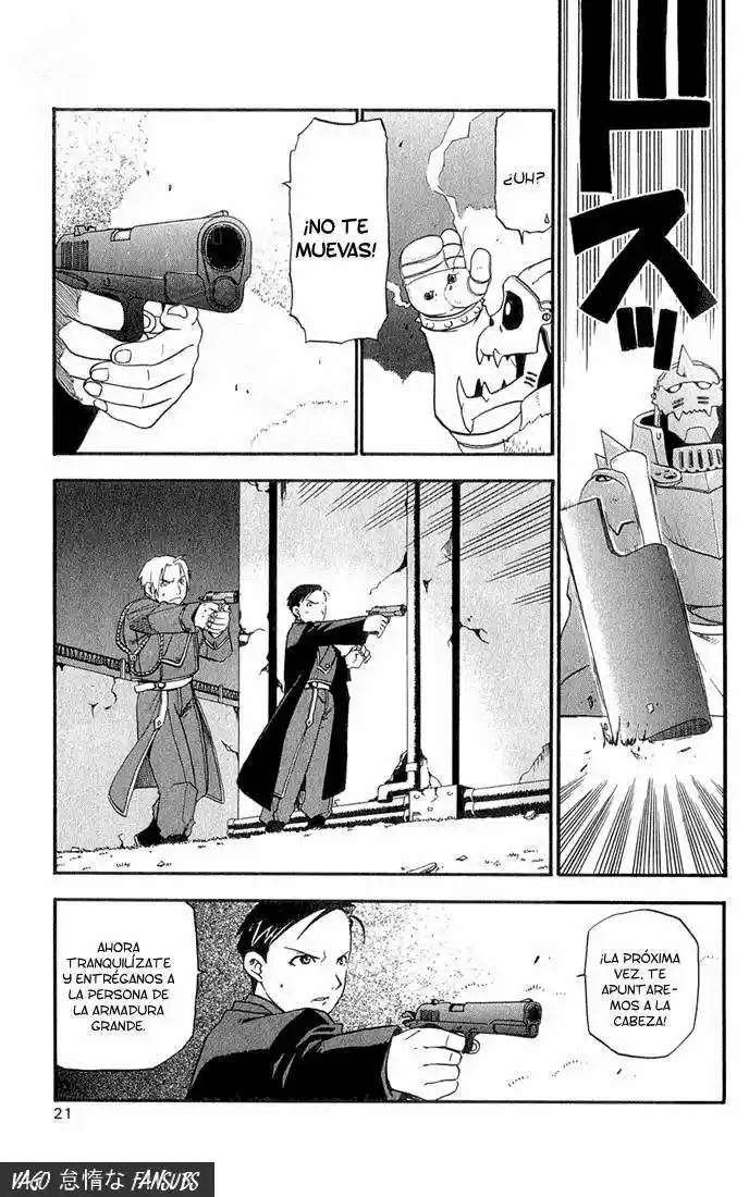 Fullmetal Alchemist capítulo 13, página 20