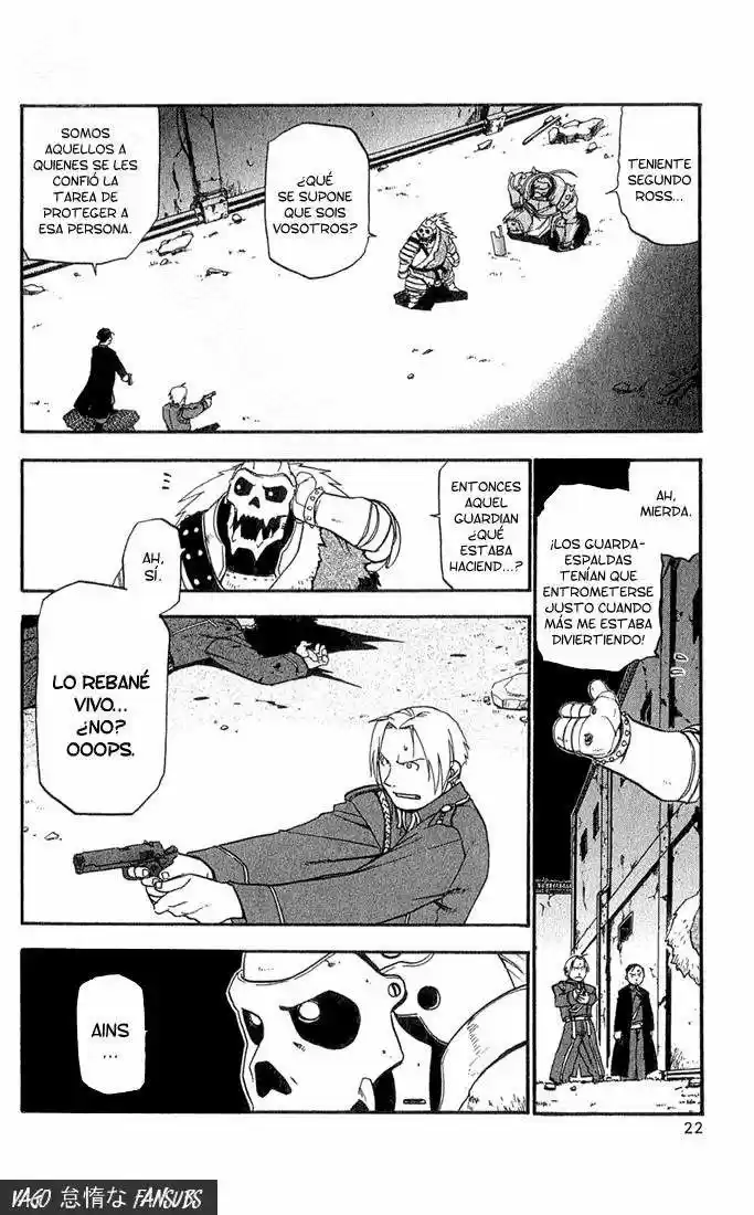Fullmetal Alchemist capítulo 13, página 21