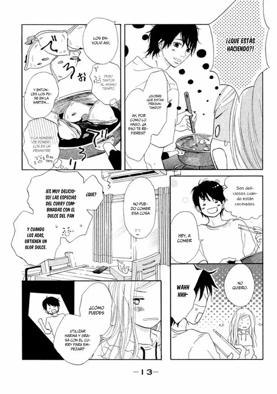Futari No Table capítulo 1, página 16