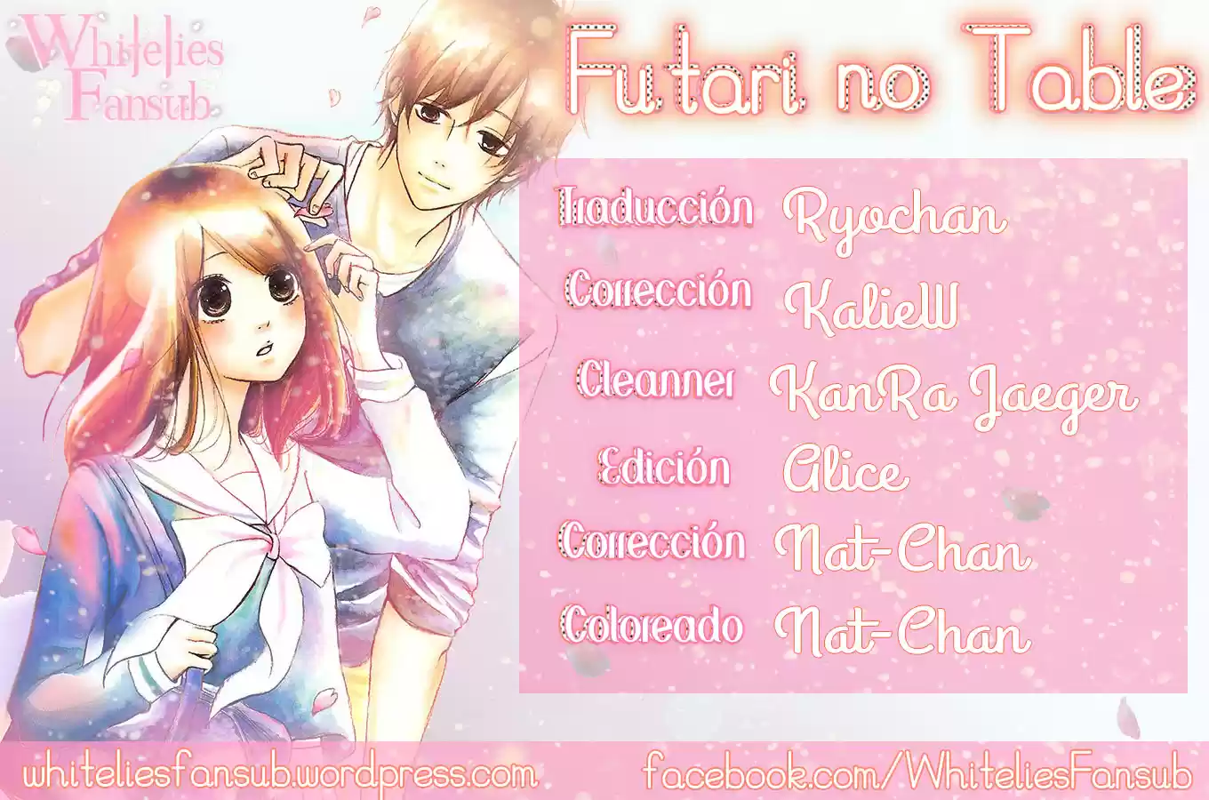 Futari No Table capítulo 2, página 1