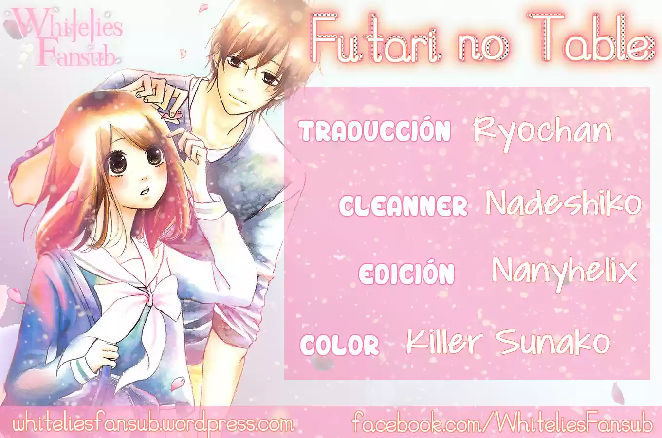 Futari No Table capítulo 7, página 1