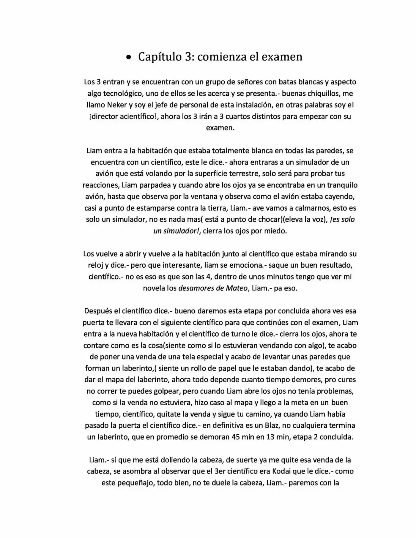 Galactic Age capítulo 3, página 1