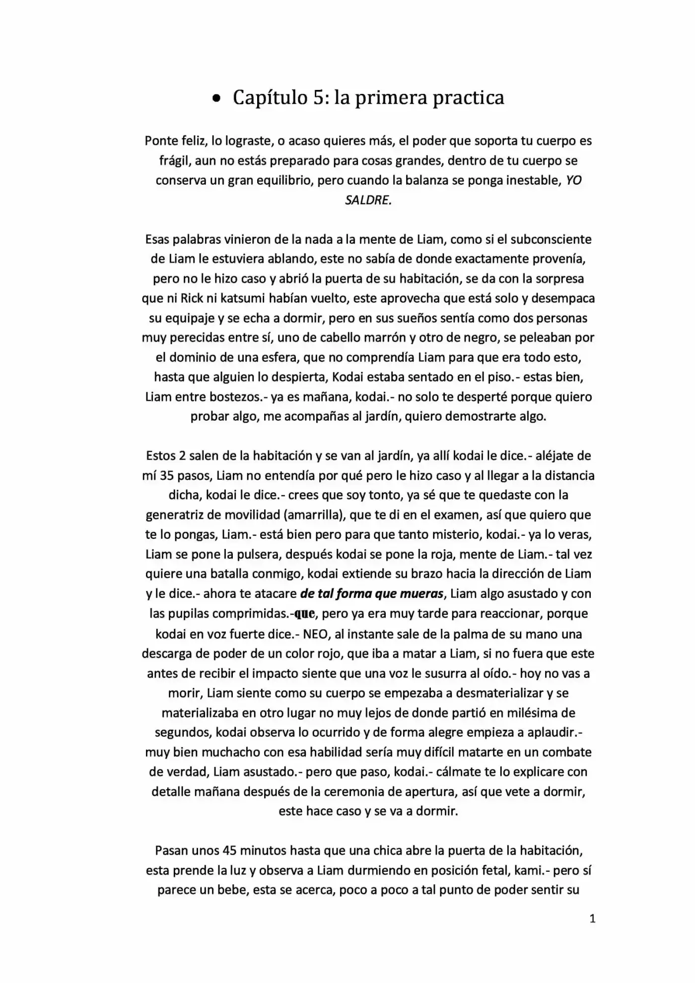Galactic Age capítulo 5, página 1