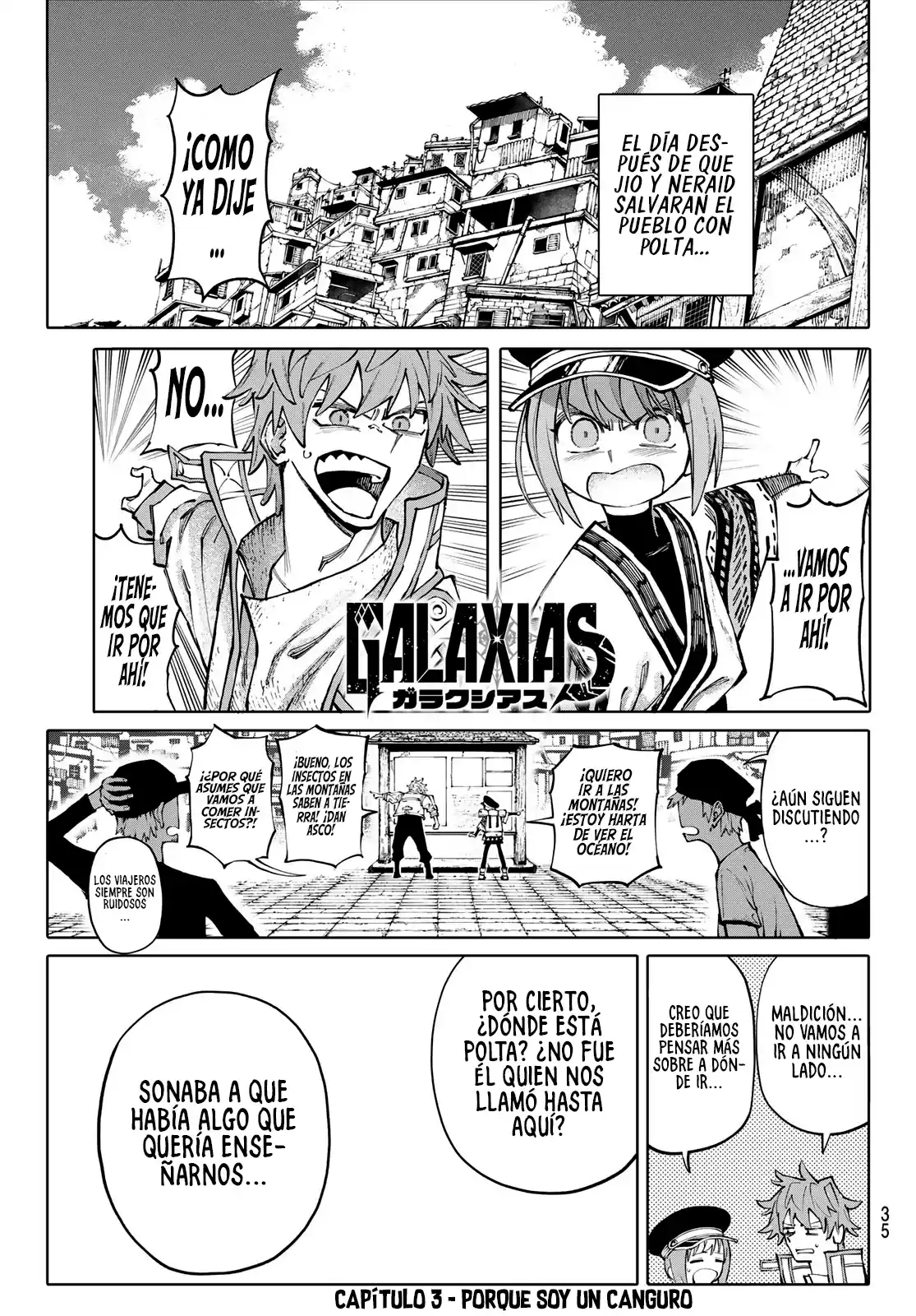 Galaxia capítulo 3, página 2