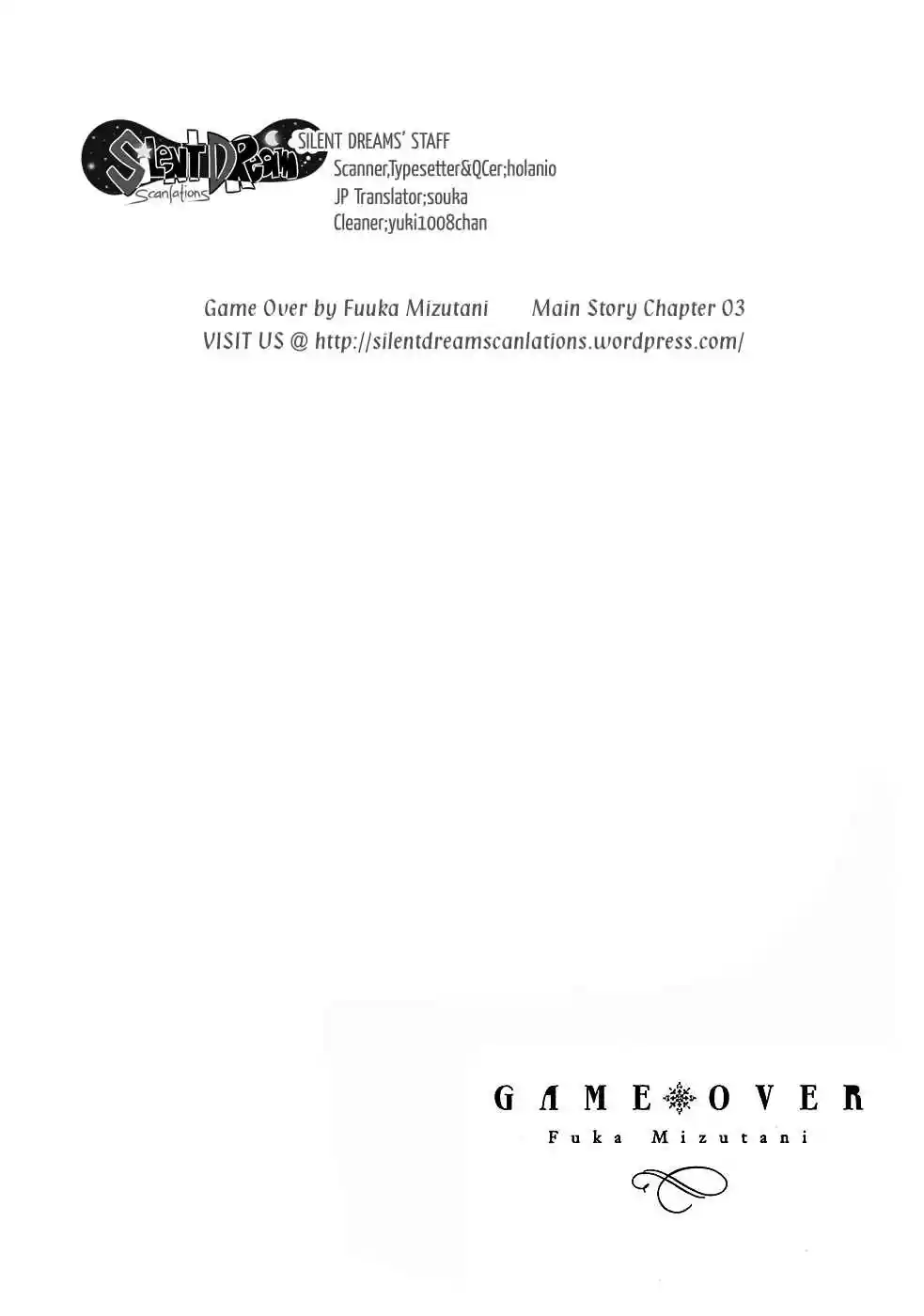 Game Over capítulo 3, página 12