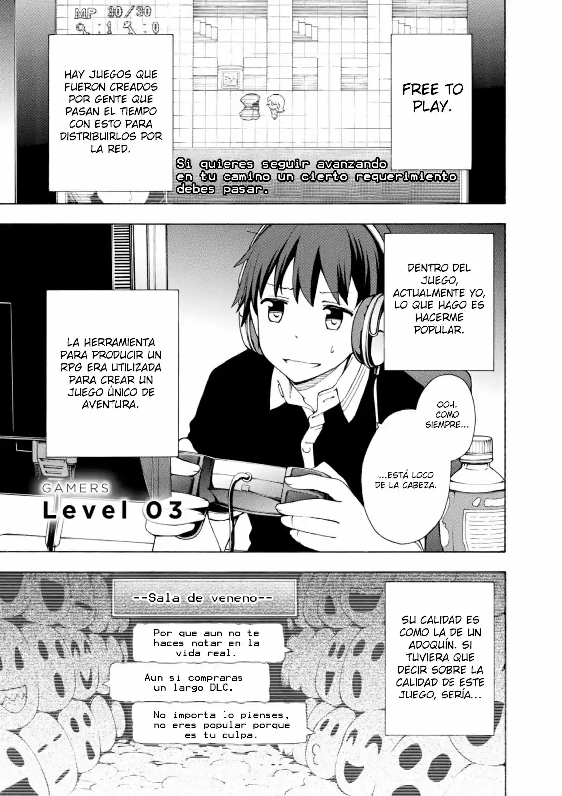 Gamers! capítulo 3, página 2