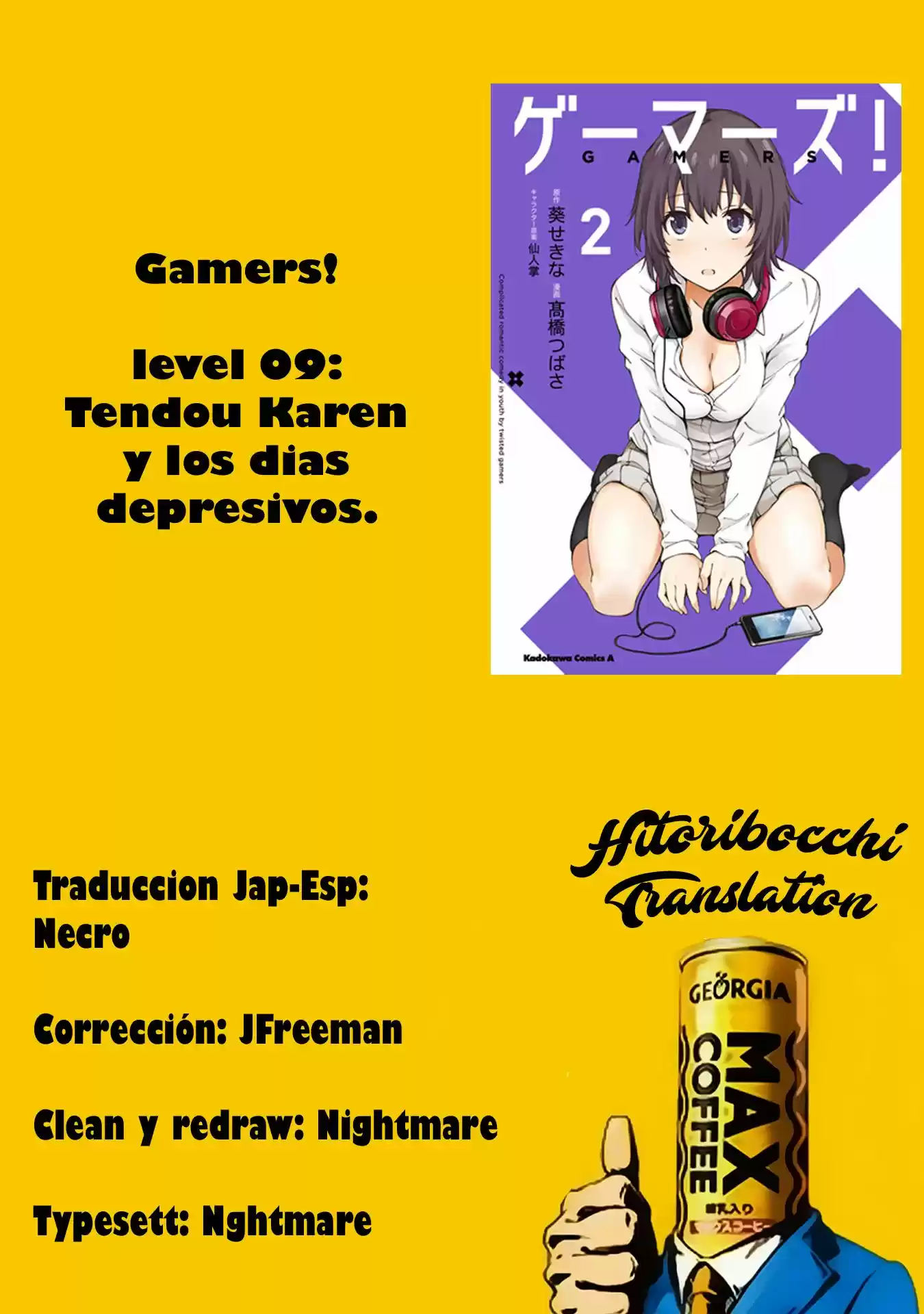 Gamers! capítulo 9, página 47
