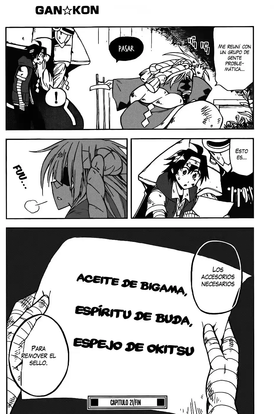 Gan-Kon capítulo 21, página 18