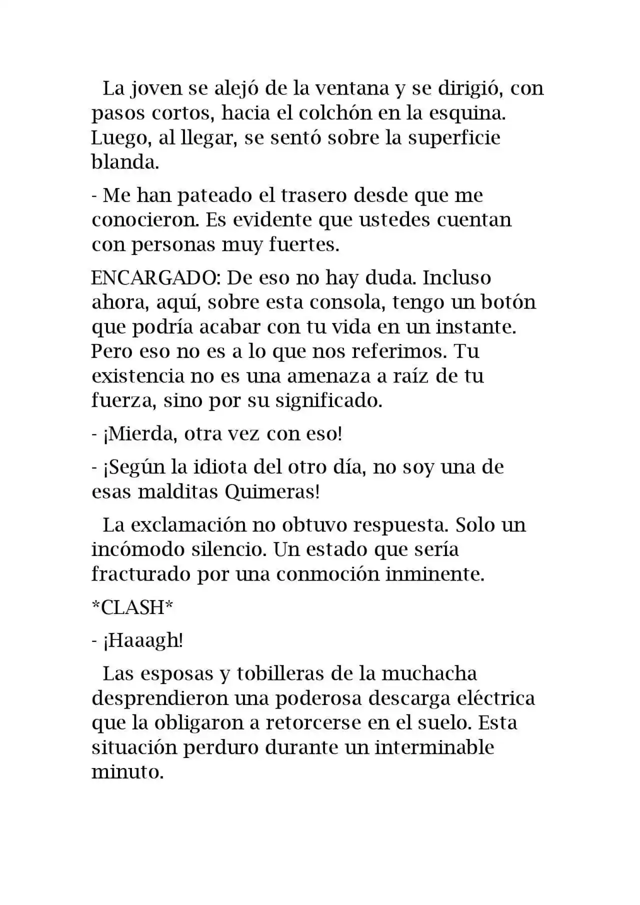 Ganger! (Novela) capítulo 21, página 4