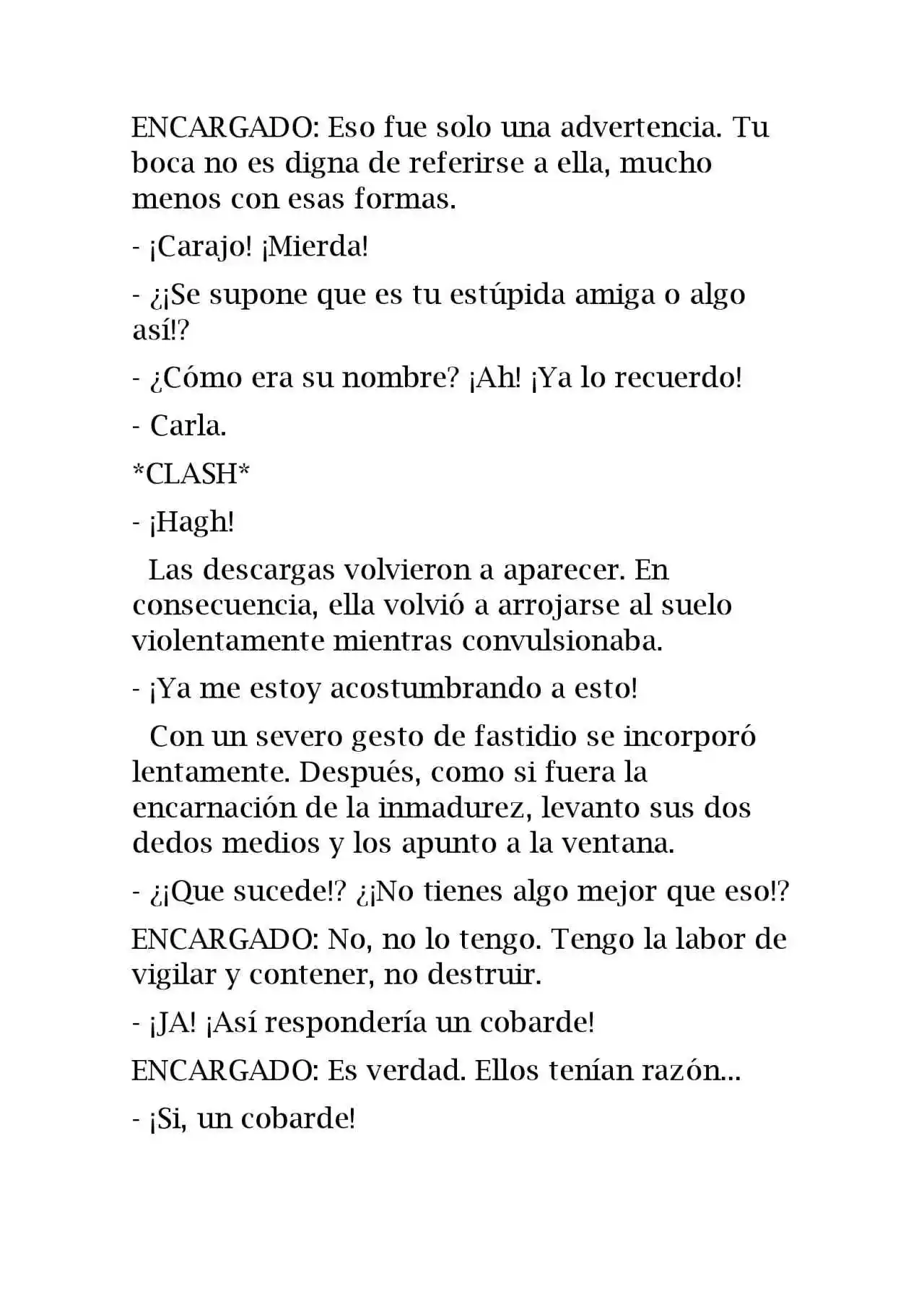 Ganger! (Novela) capítulo 21, página 5