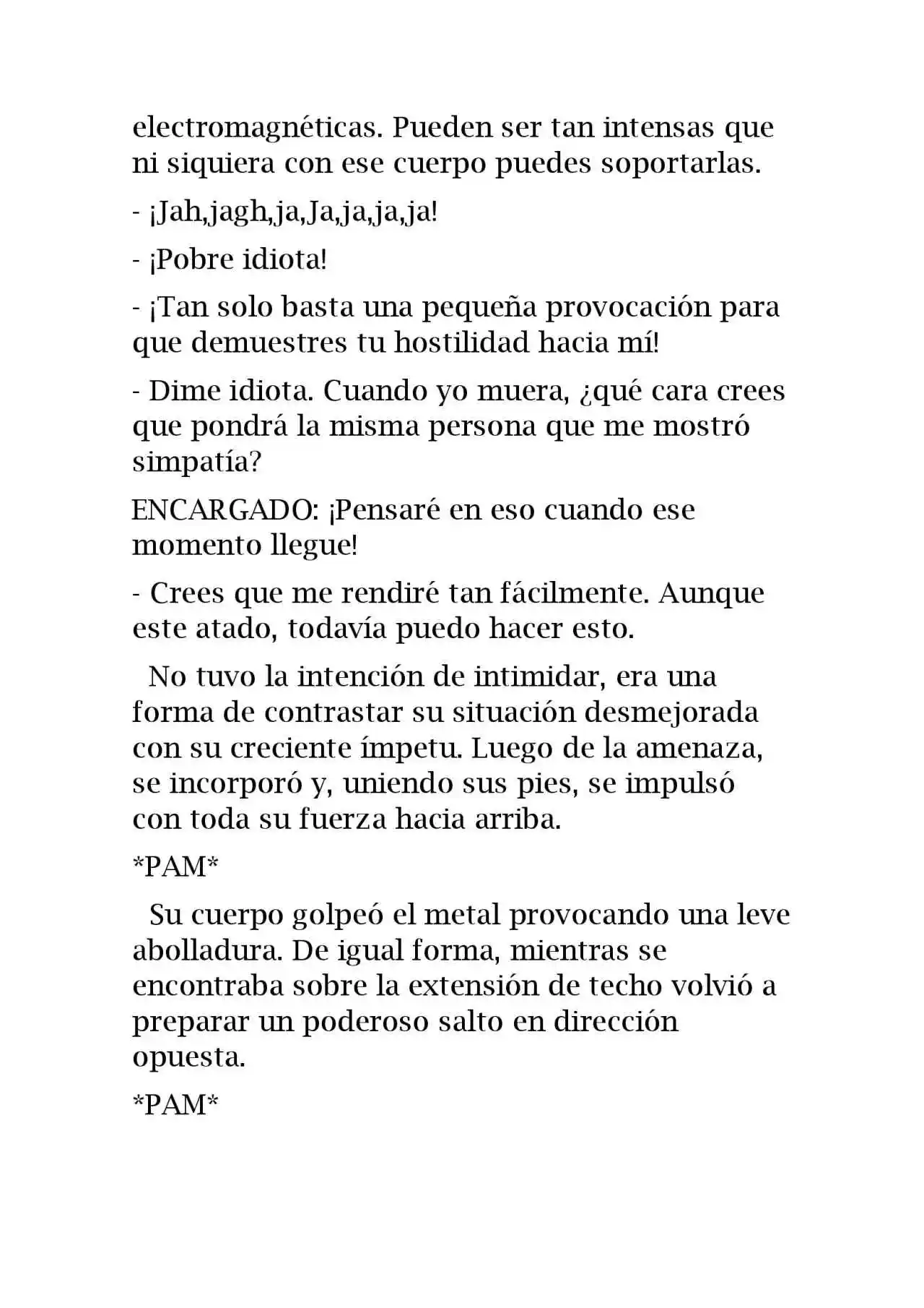 Ganger! (Novela) capítulo 21, página 16