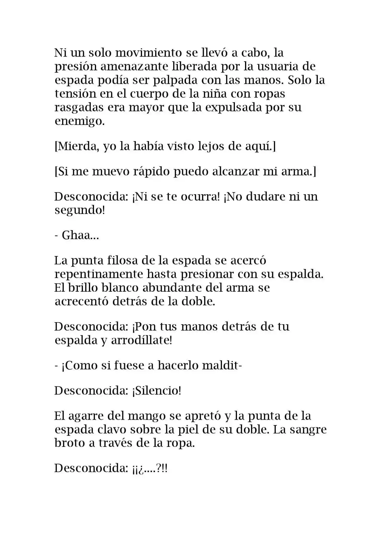 Ganger! (Novela) capítulo 4, página 5