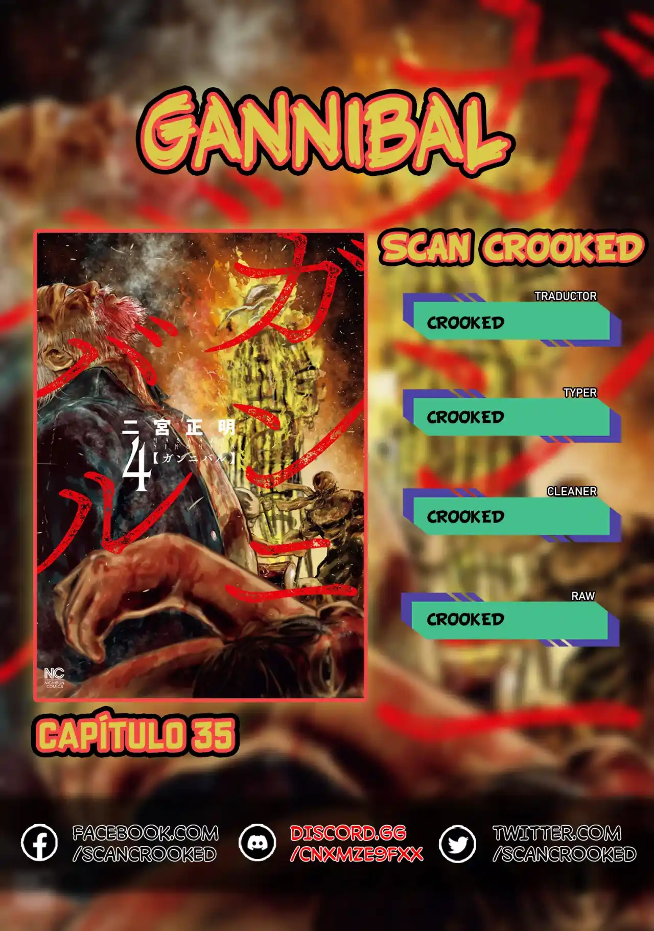 Gannibal capítulo 35, página 1