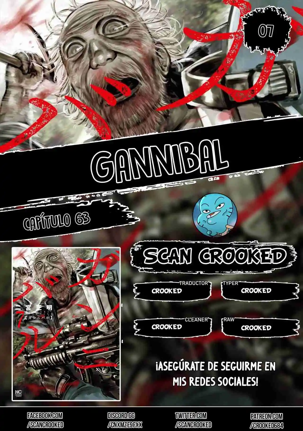 Gannibal capítulo 63, página 1